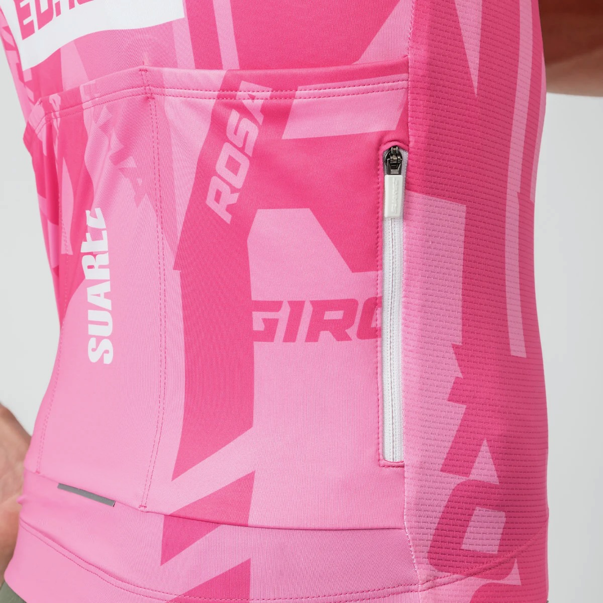 TRICOTA MUJER CICLISMO SUAREZ EDICIÓN GIRO: MAGLIA ROSA W - 9