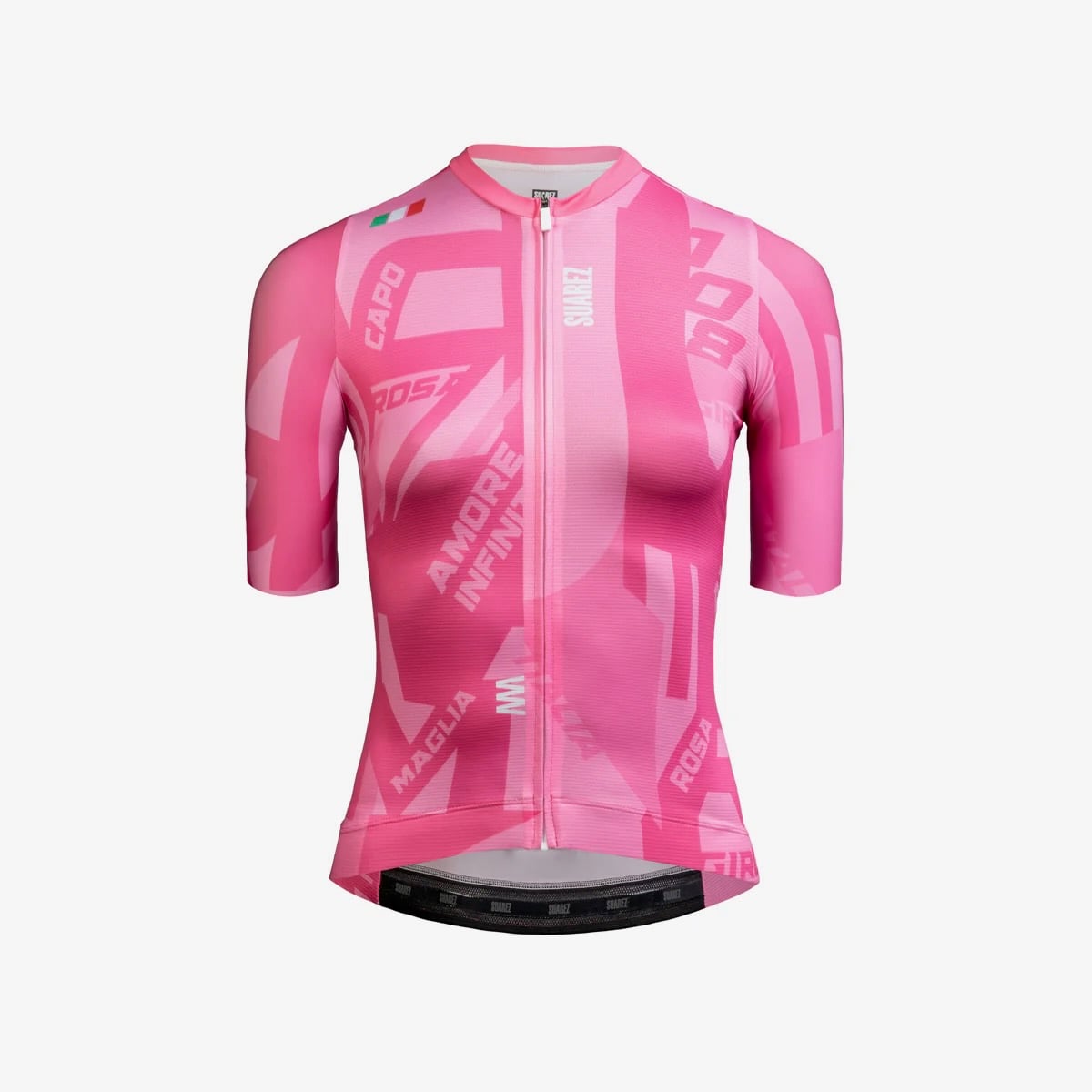 TRICOTA MUJER CICLISMO SUAREZ EDICIÓN GIRO: MAGLIA ROSA W - 11