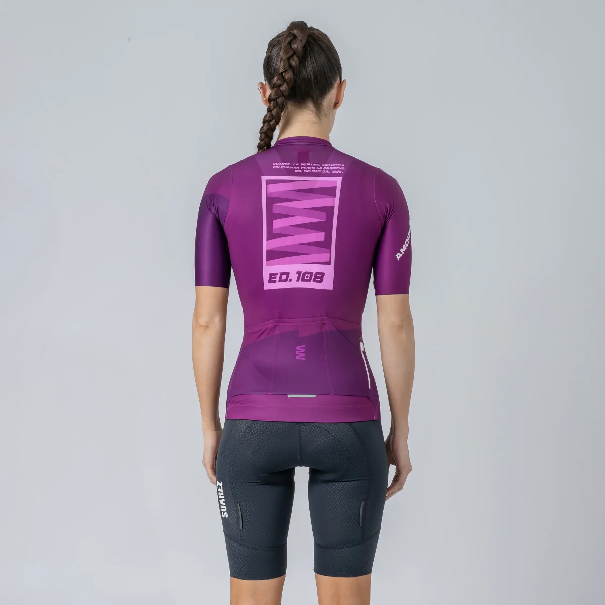 TRICOTA MUJER SUAREZ EDICIÓN GIRO: MAGLIA CICLAMINO W - 3