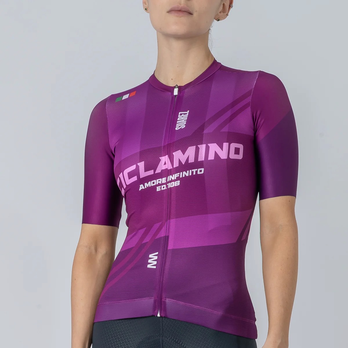 TRICOTA MUJER SUAREZ EDICIÓN GIRO: MAGLIA CICLAMINO W - 4