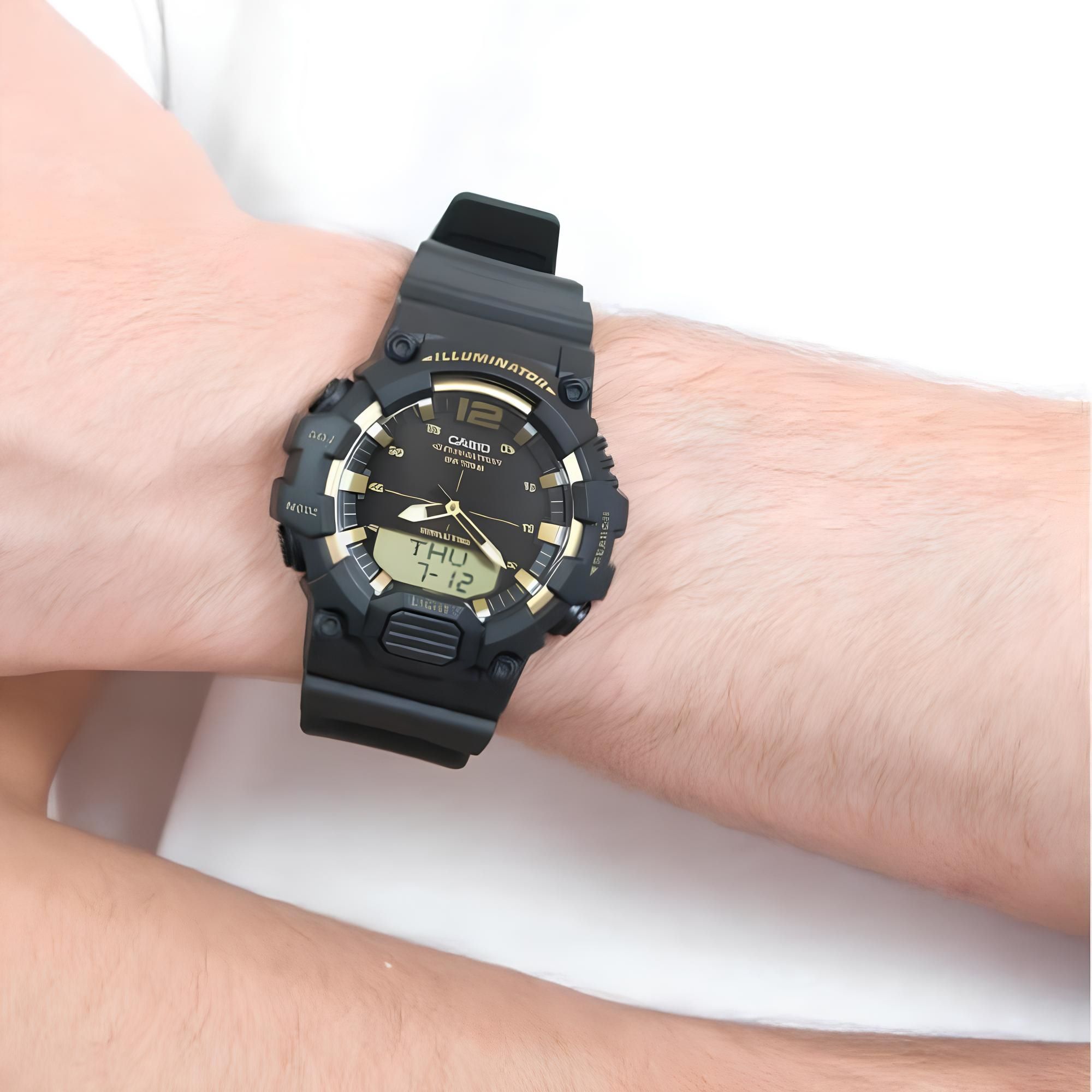 RELOJ HDC-700-9AV HOMBRE ANALOGO DIGITAL RESINA - 3