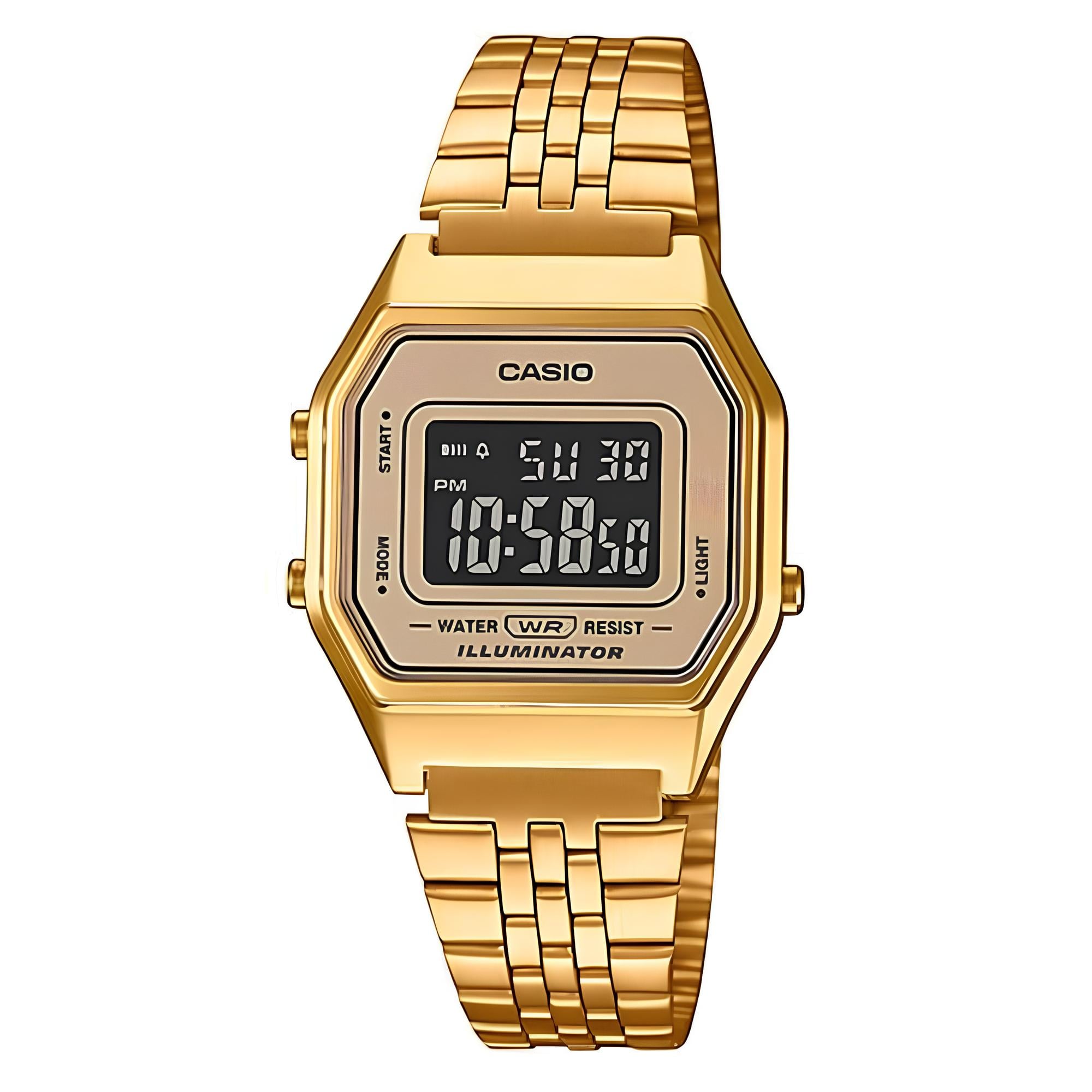 RELOJ LA-680WGA-9B VINTAGE DIGITAL METAL - 1