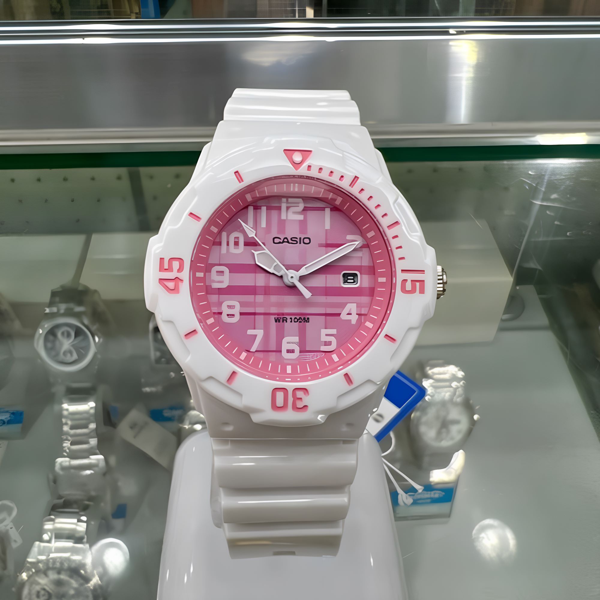 RELOJ LRW-200H-4CV MUJER ANALOGO RESINA - 3
