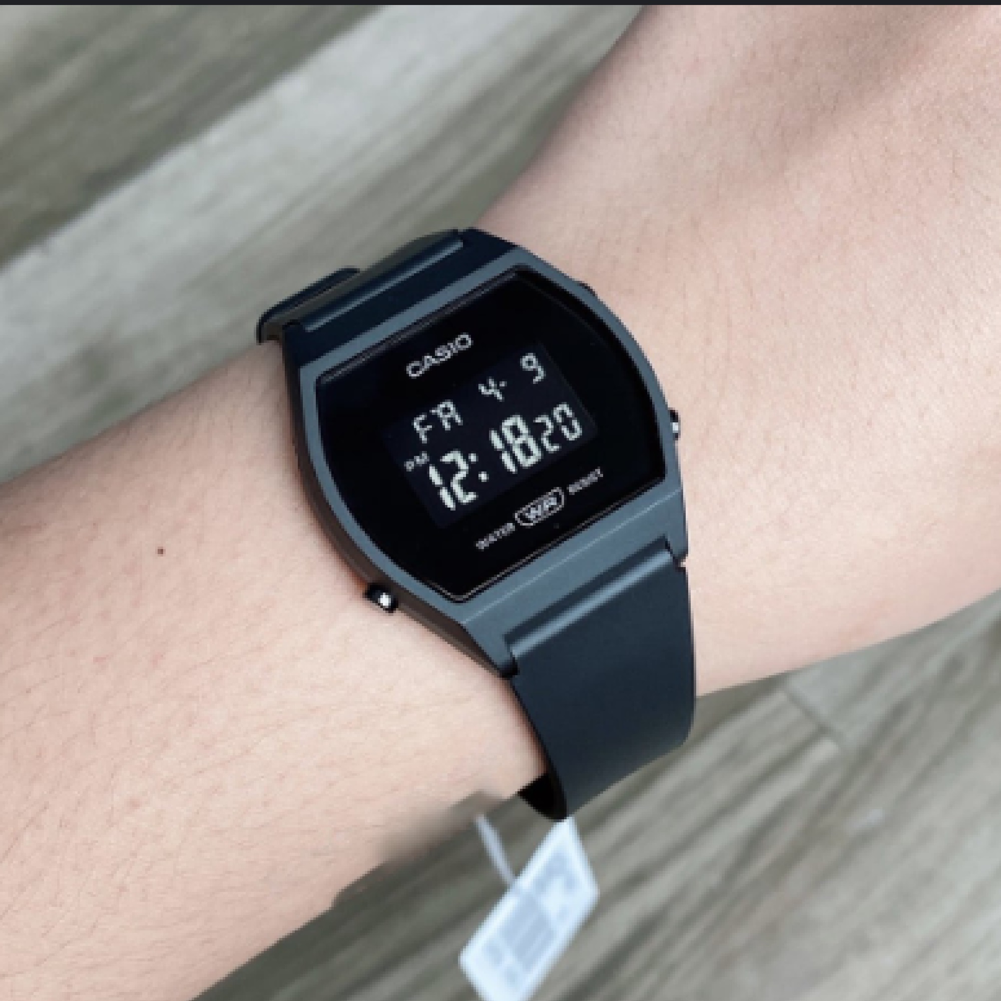 RELOJ LW-204-1B VINTAGE DIGITAL RESINA - 5
