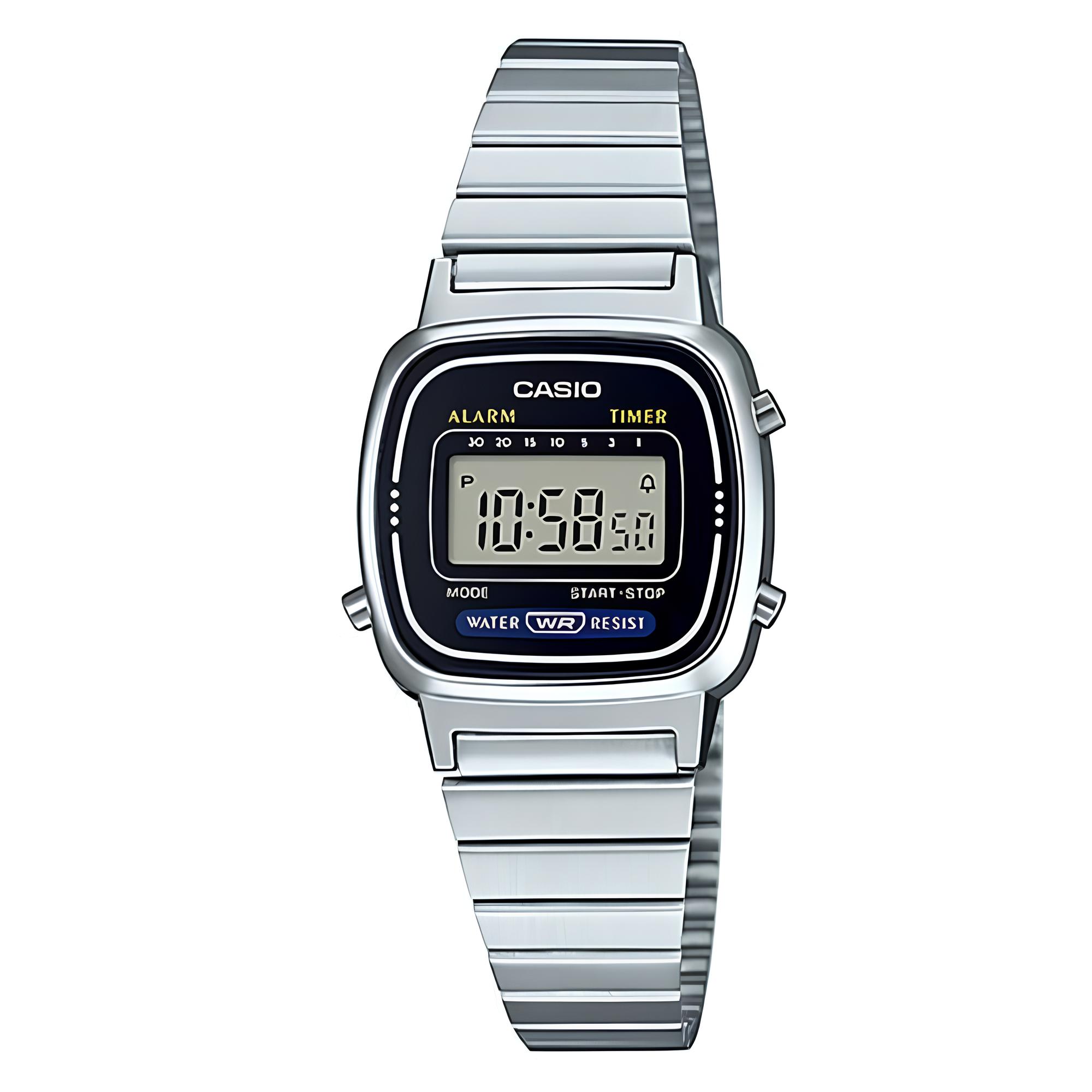 RELOJ LA-670WA-1 VINTAGE DIGITAL METAL - 1