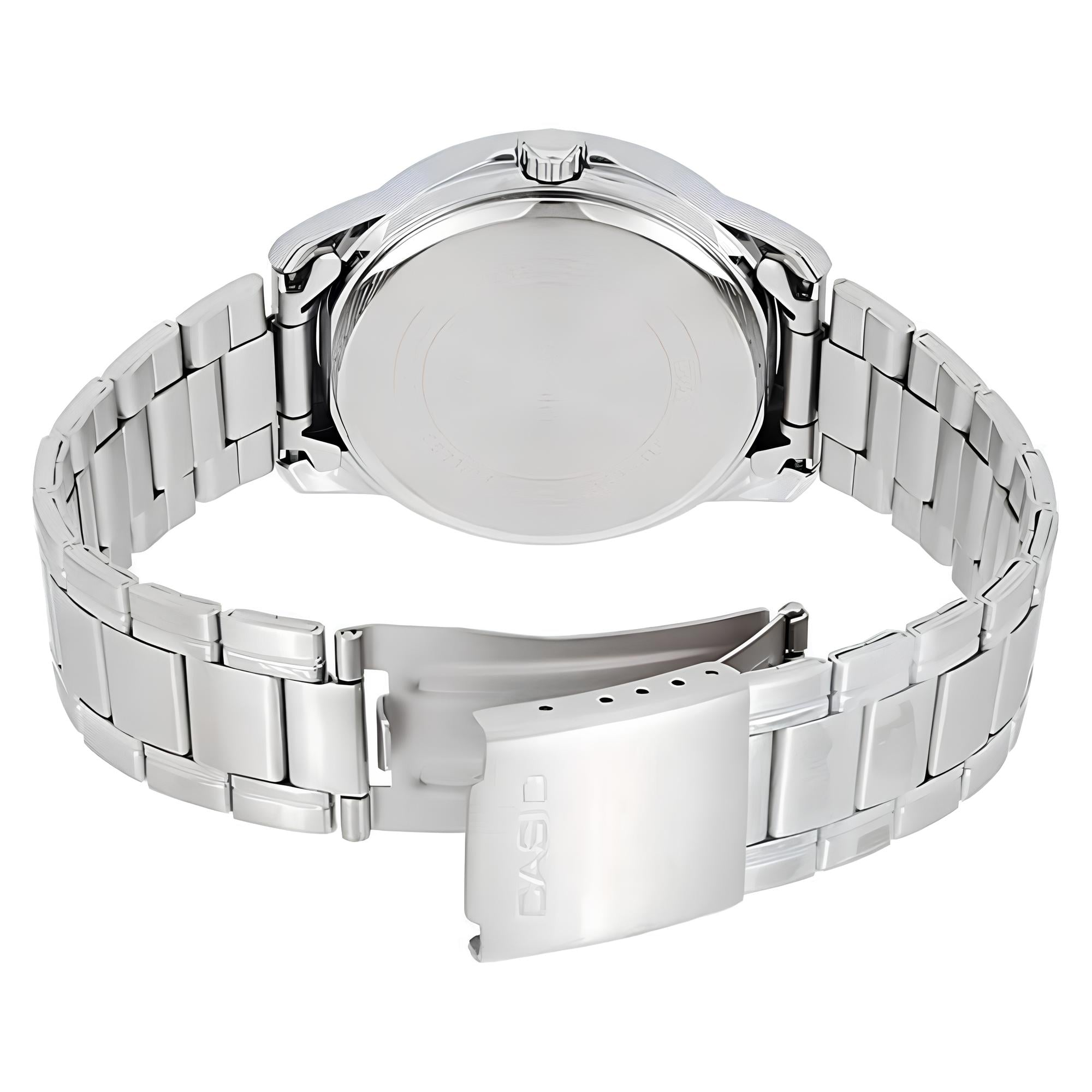 RELOJ MTP-V004D-7B HOMBRE ANALOGO METAL - 3