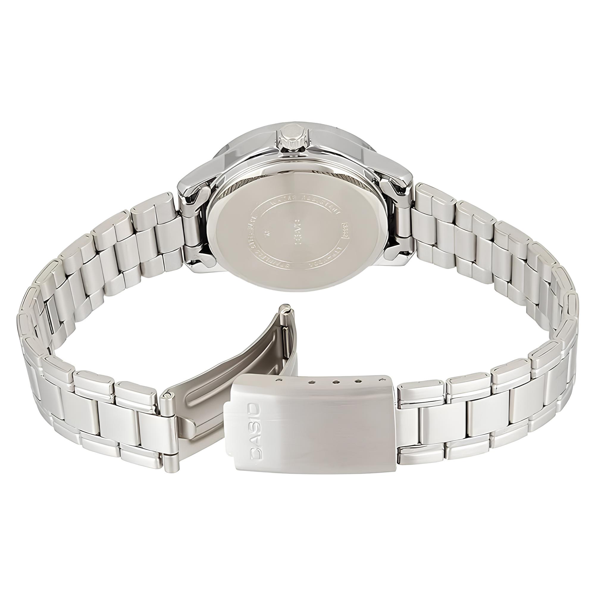 RELOJ LTP-V004D-1B MUJER ANALOGO METAL - 2