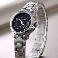 RELOJ LTP-V004D-1B MUJER ANALOGO METAL - 5