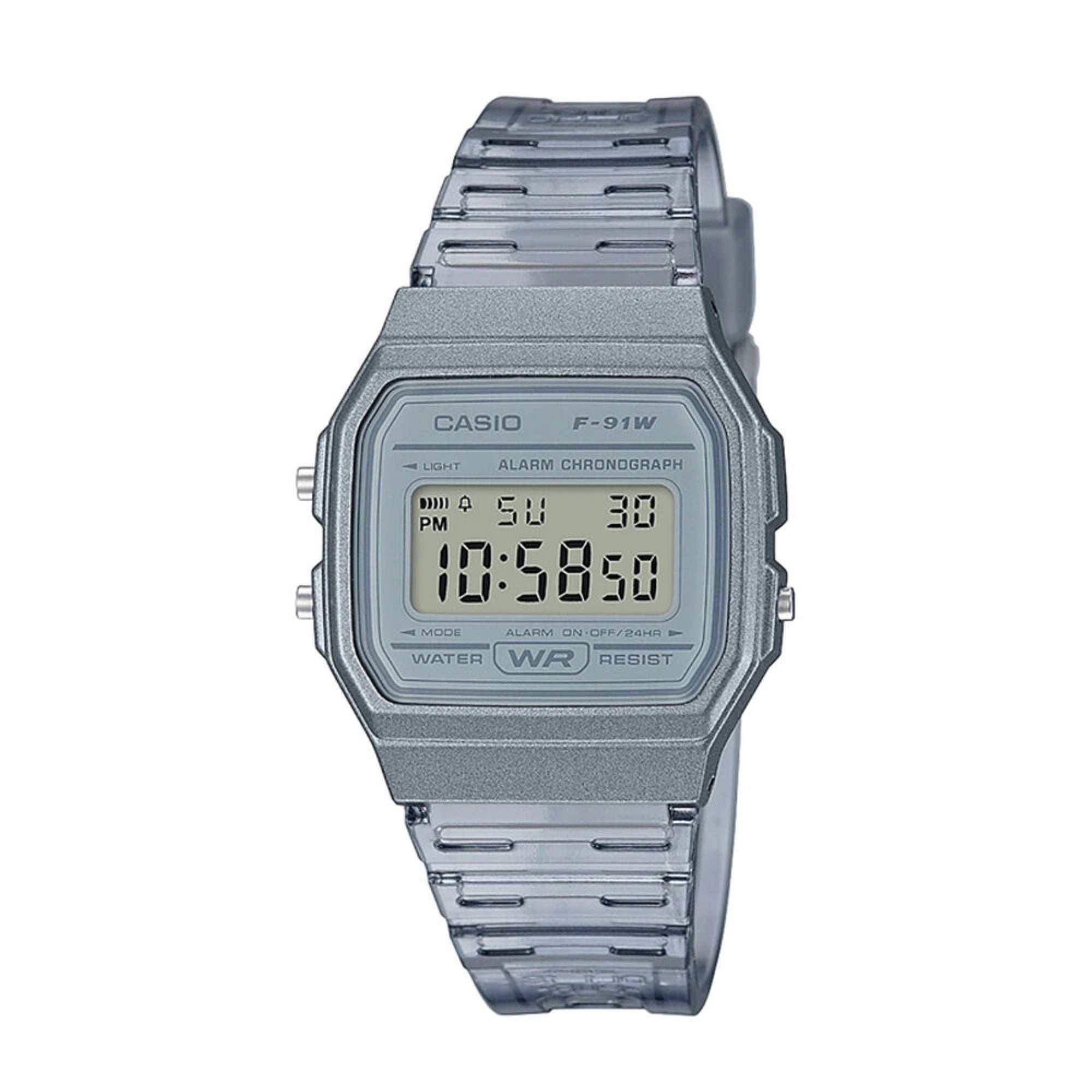 RELOJ F-91WS-8 MUJER DIGITAL RESINA - 1
