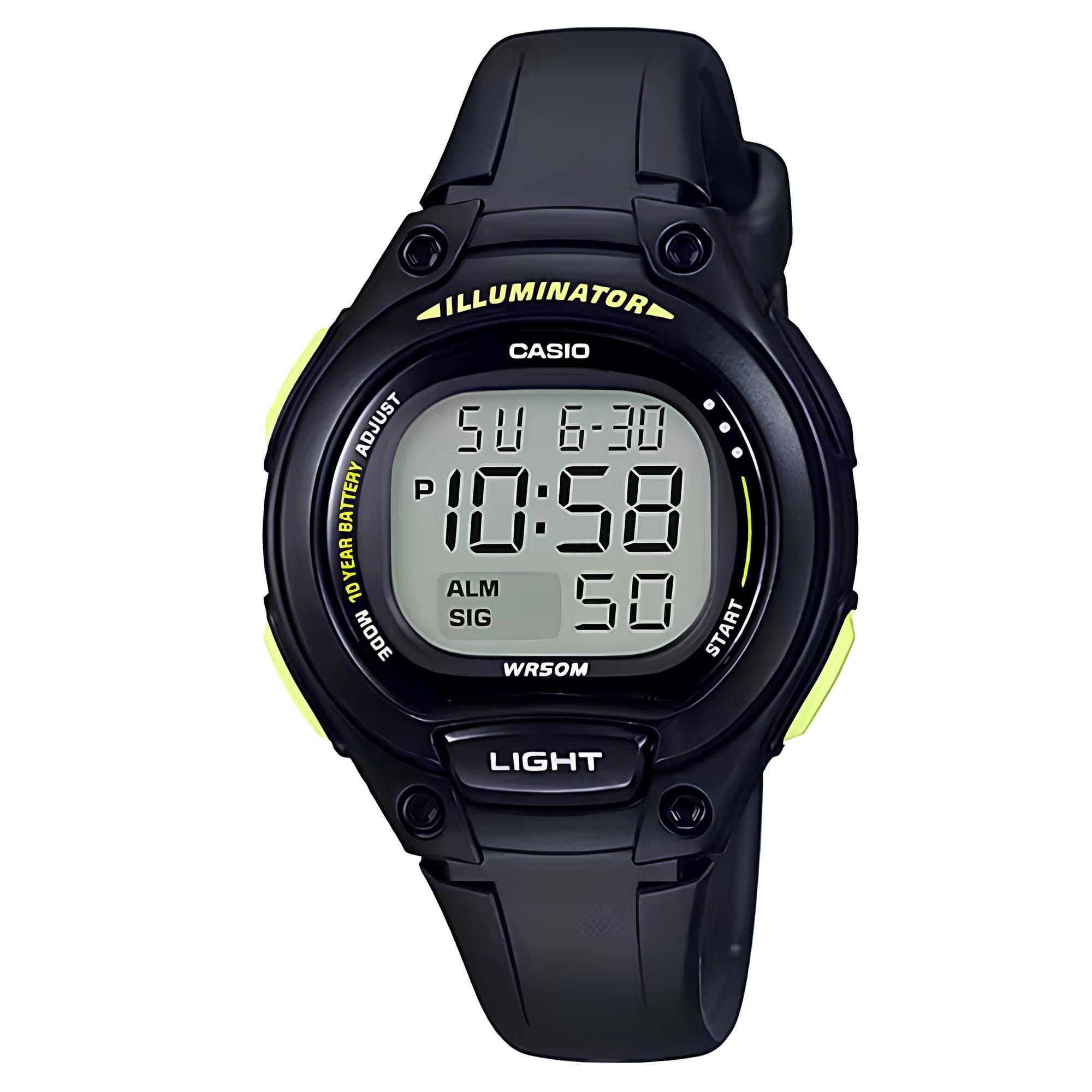RELOJ LW-203-1BV MUJER DIGITAL RESINA - 1