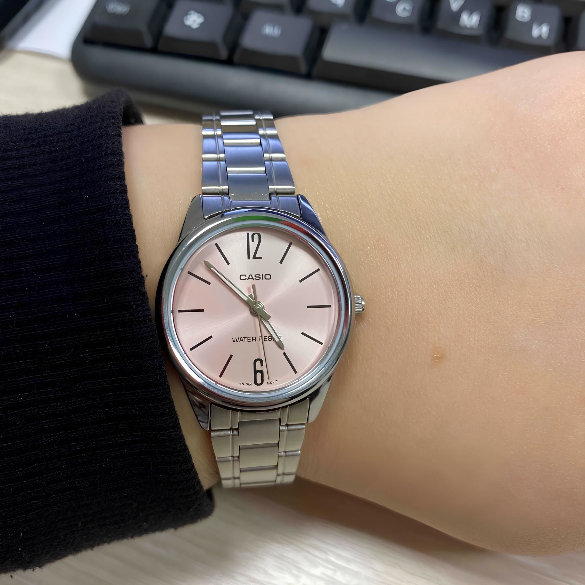 RELOJ LTP-V005D-4B MUJER ANALOGO METAL - 3