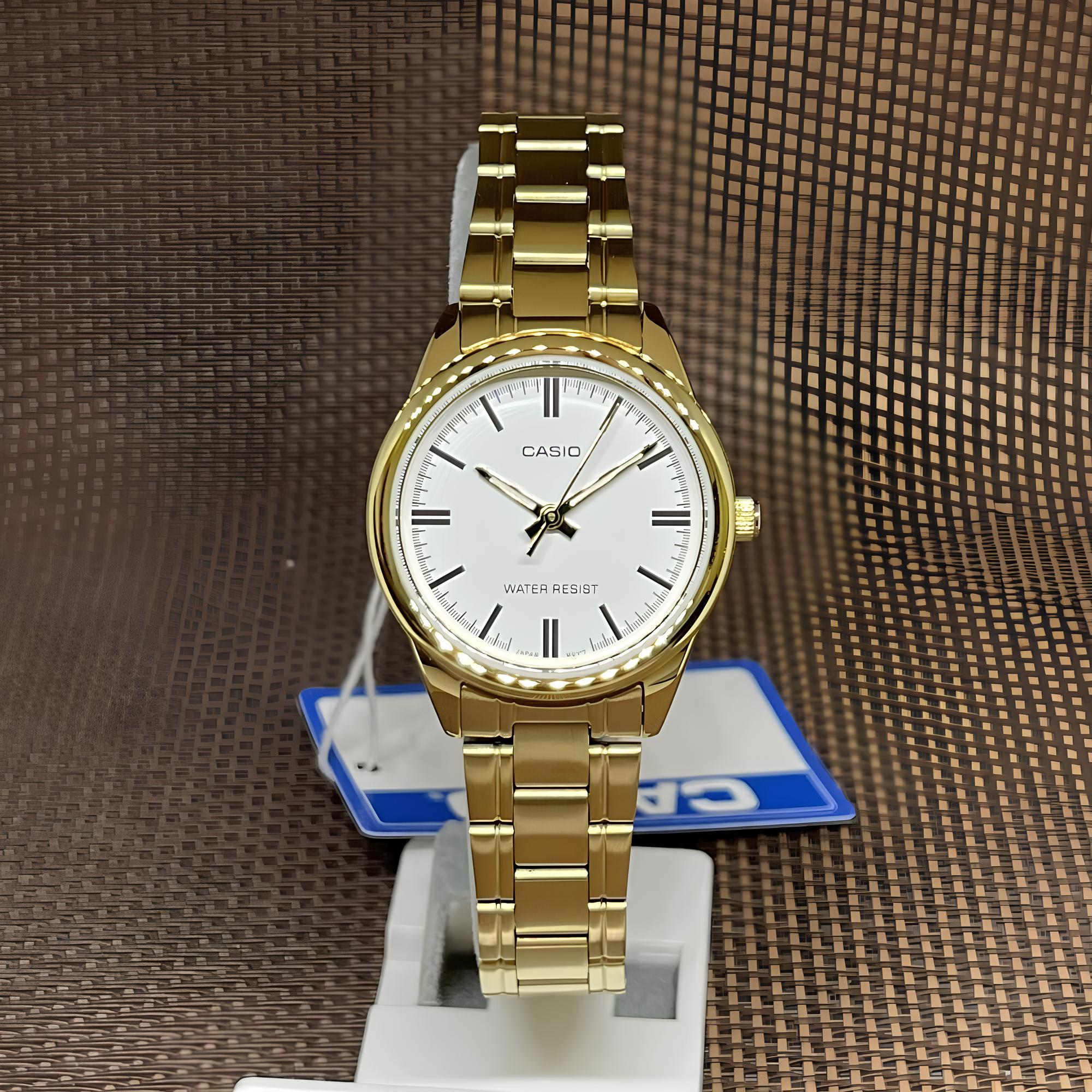 RELOJ LTP-V005G-7A MUJER ANALOGO METAL - 3