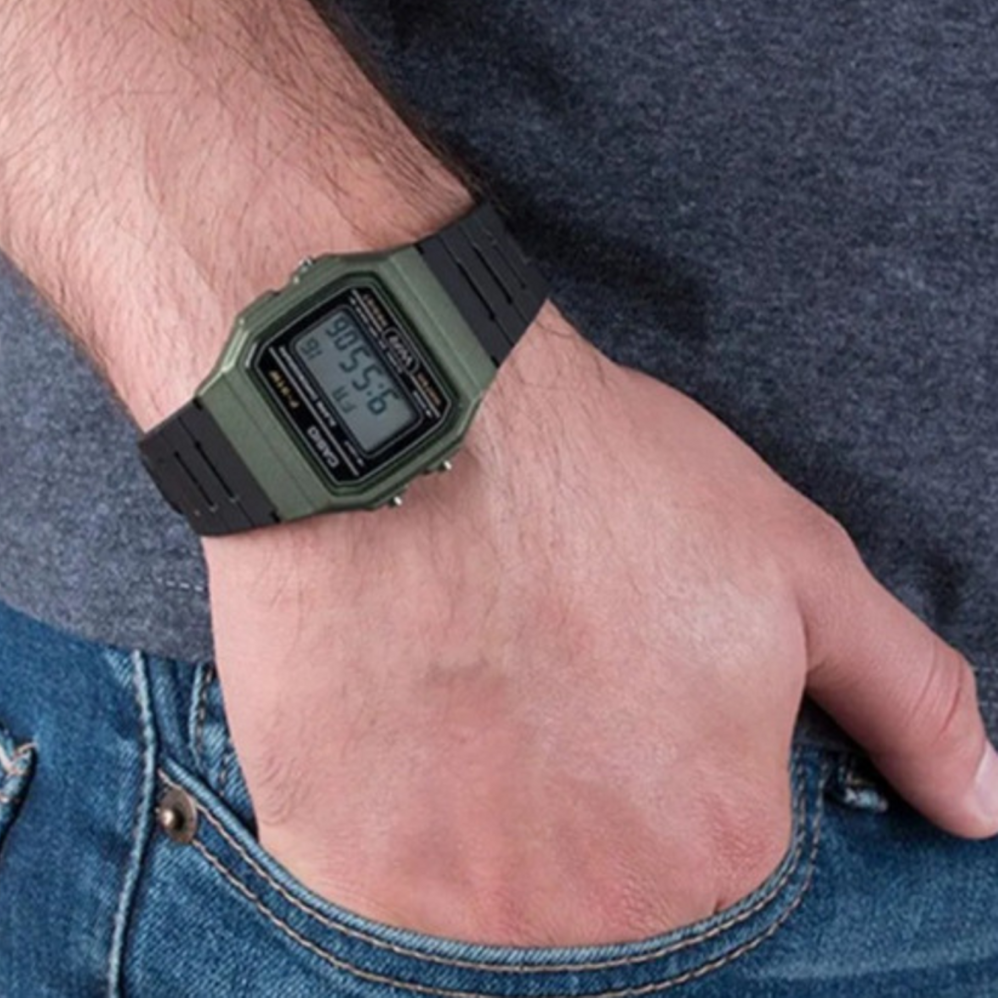 RELOJ F-91WM-3A HOMBRE DIGITAL RESINA - 3