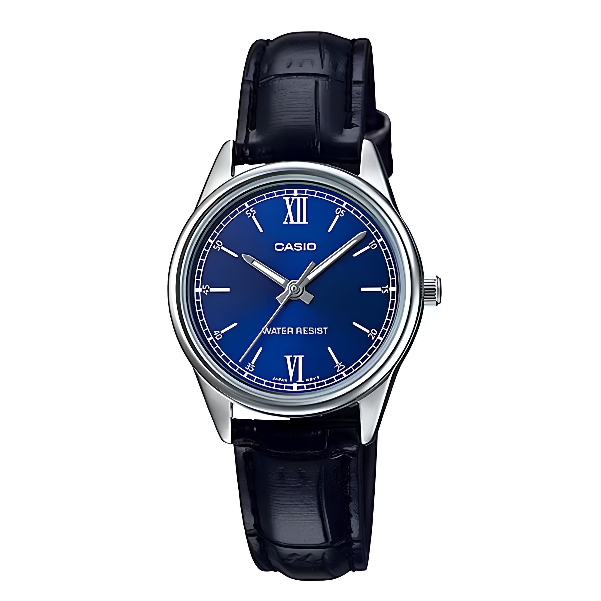 RELOJ LTP-V005L-2B MUJER ANALOGO CUERO - 1