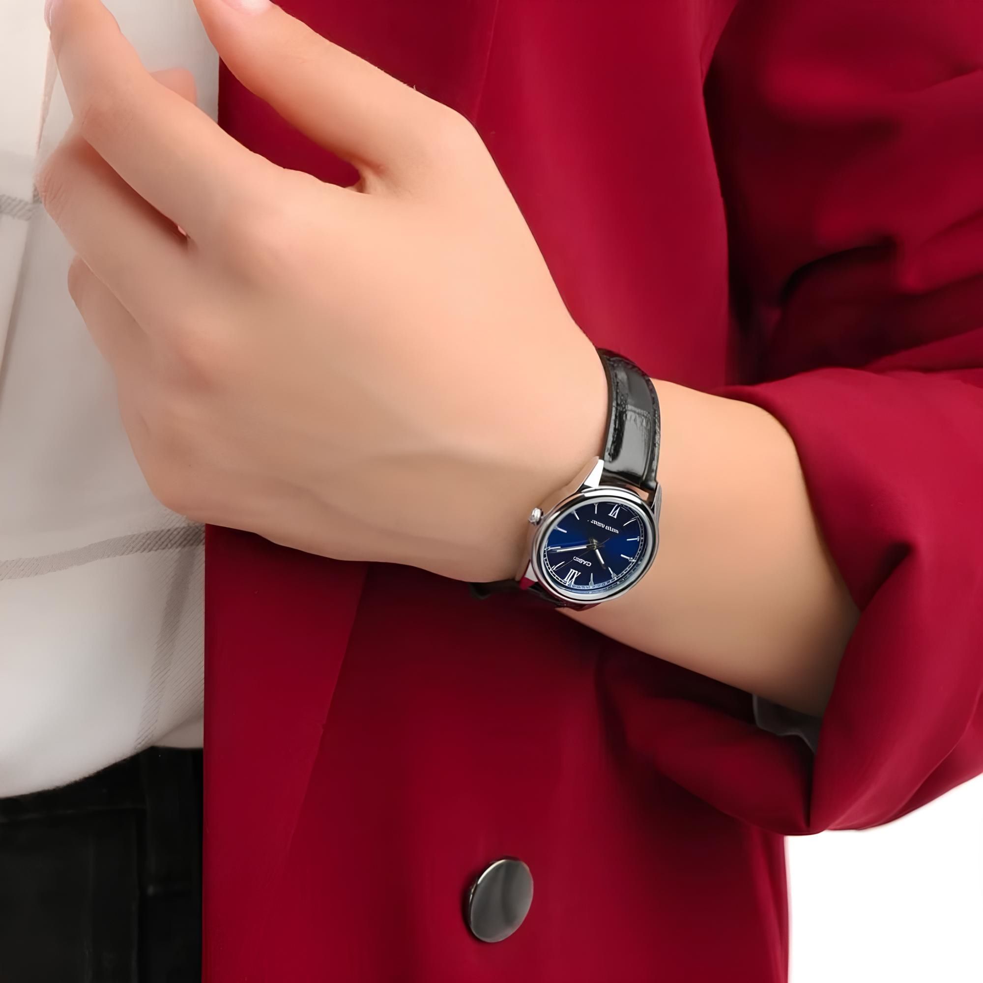 RELOJ LTP-V005L-2B MUJER ANALOGO CUERO - 5