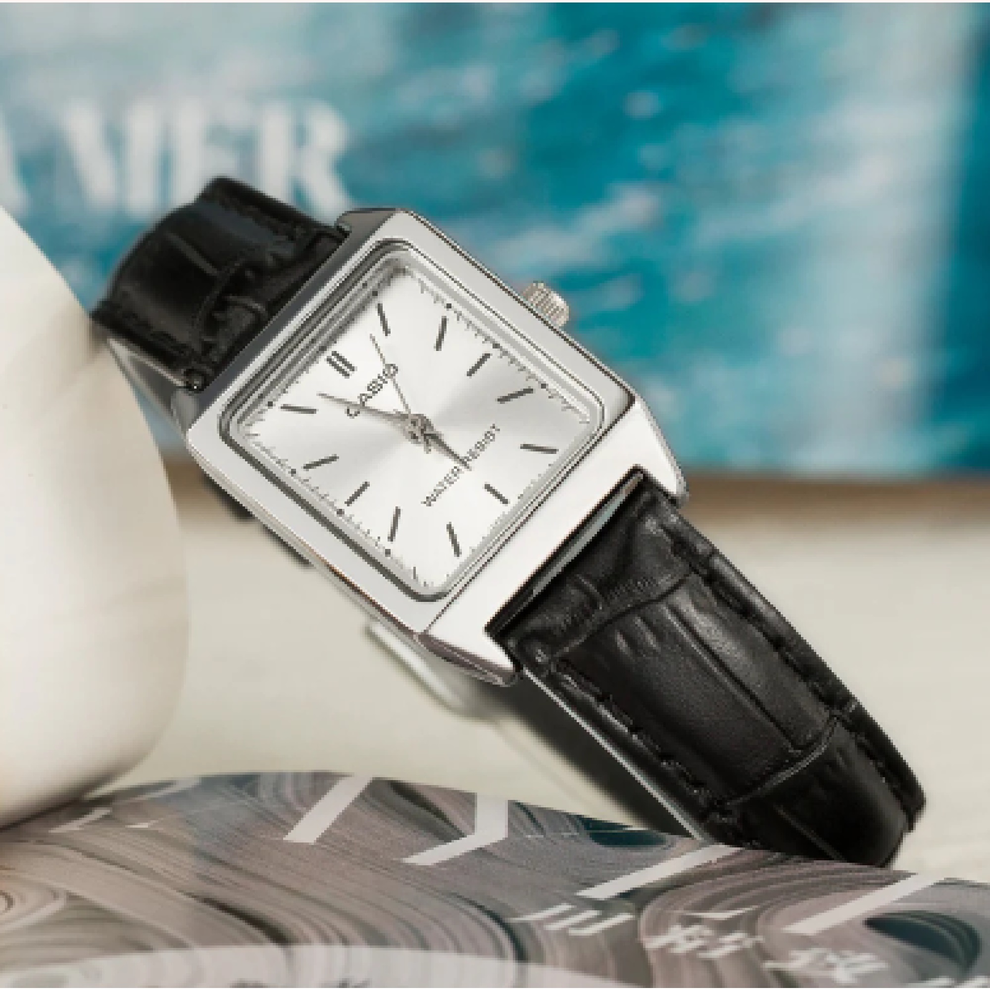 RELOJ LTP-V007L-7E1 MUJER ANALOGO CUERO C - 4