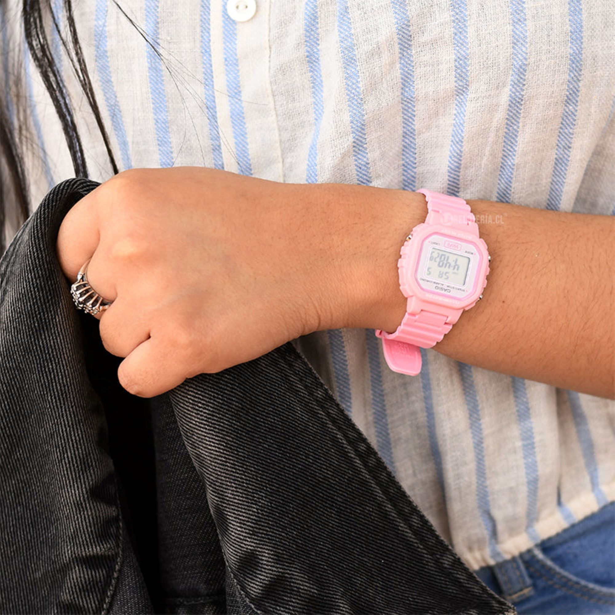 RELOJ LA-20WH-4A1 MUJER DIGITAL RESINA - 5
