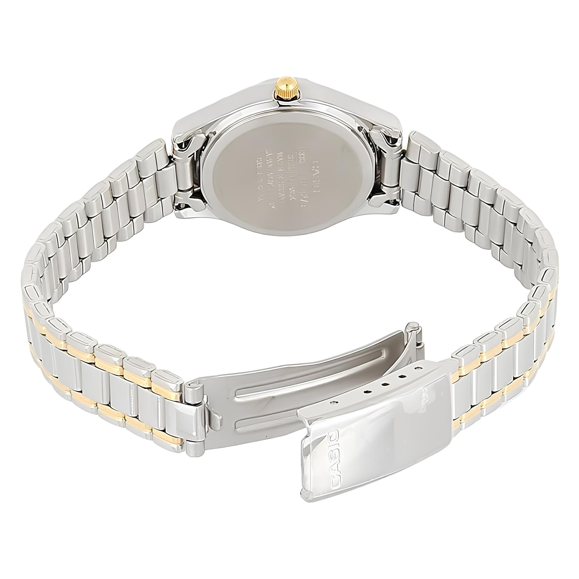 RELOJ LTP-1275SG-7B MUJER ANALOGO METAL - 3