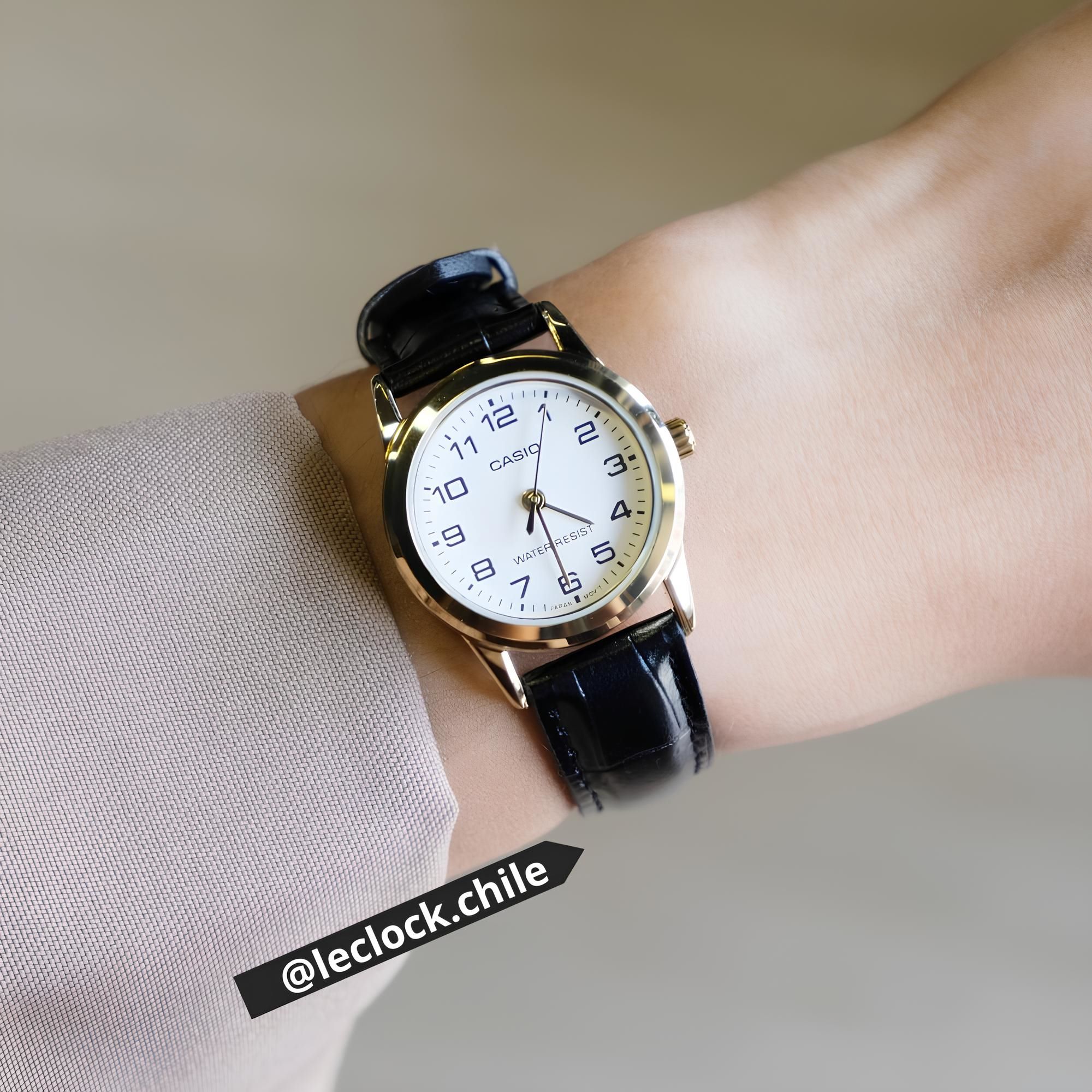 RELOJ LTP-V001GL-7B MUJER ANALOGO CUERO - 3