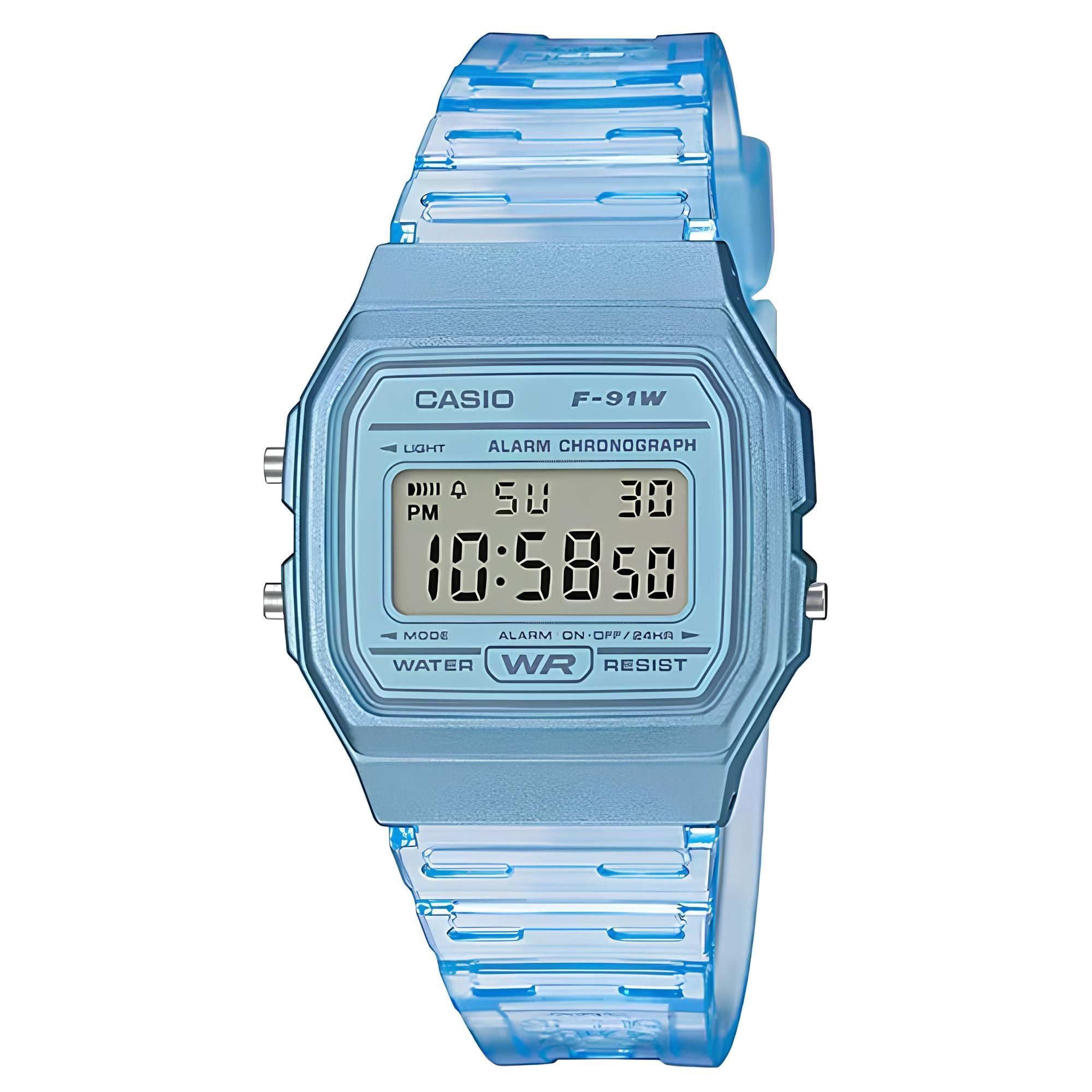 RELOJ F-91WS-2 MUJER DIGITAL RESINA - 1