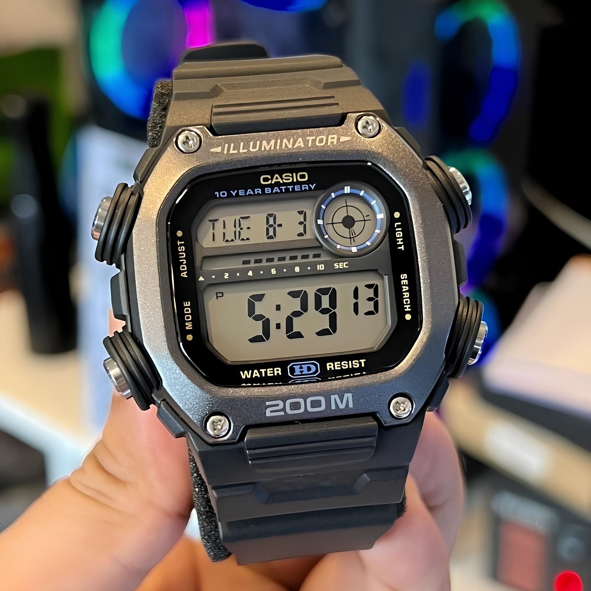 RELOJ DW-291H-1AV HOMBRE DIGITAL RESINA - 4