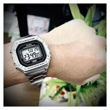 RELOJ W-218HD-1AV HOMBRE DIGITAL METAL - 4