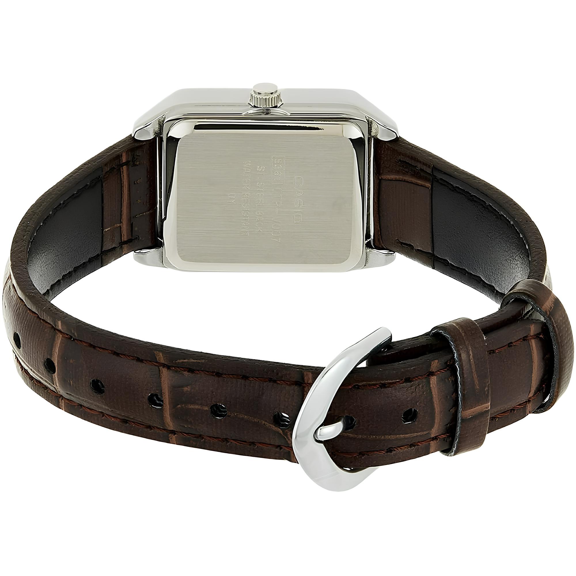 RELOJ LTP-V007L-7E2 MUJER ANALOGO CUERO C - 2
