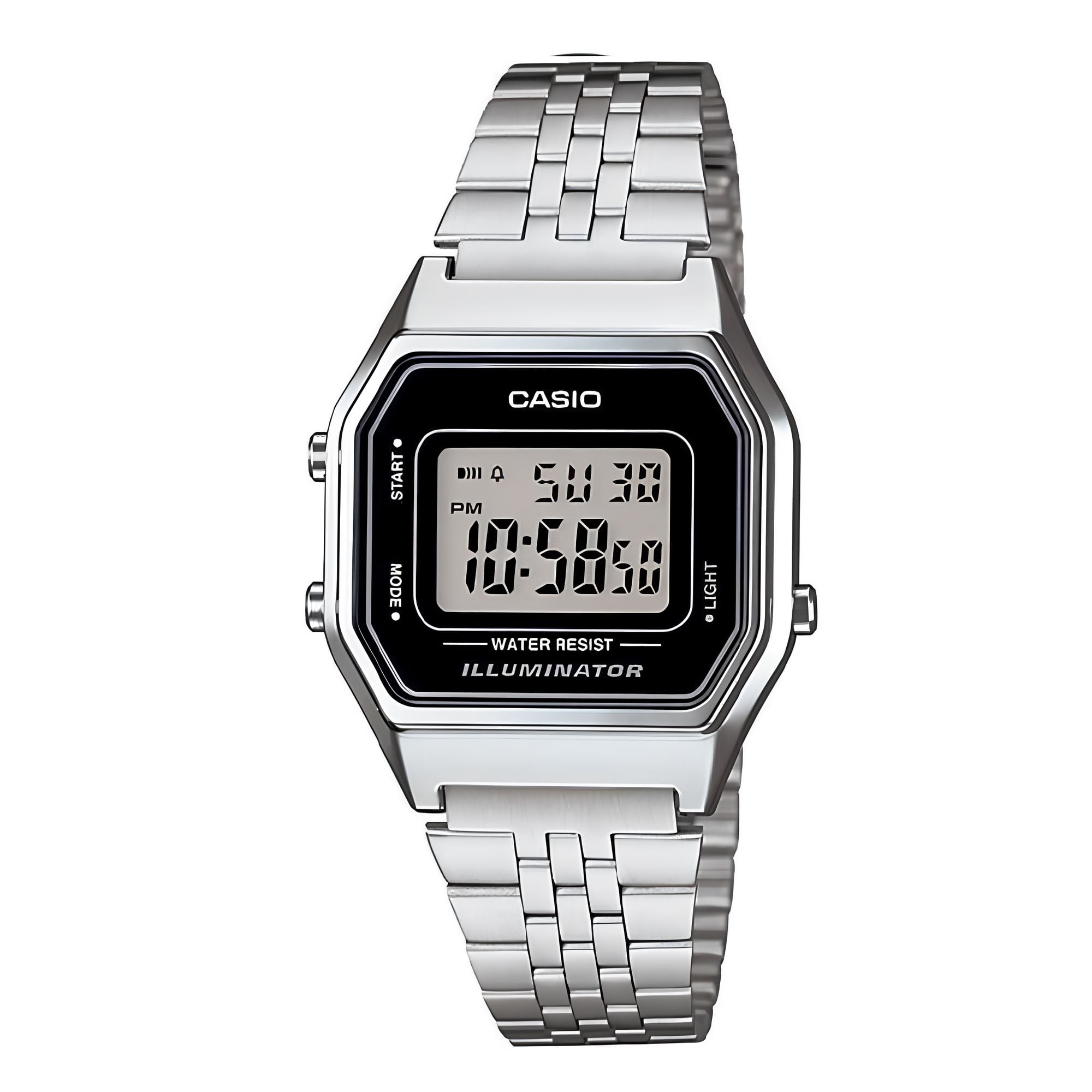 RELOJ LA-680WA-1 VINTAGE DIGITAL METAL - 1