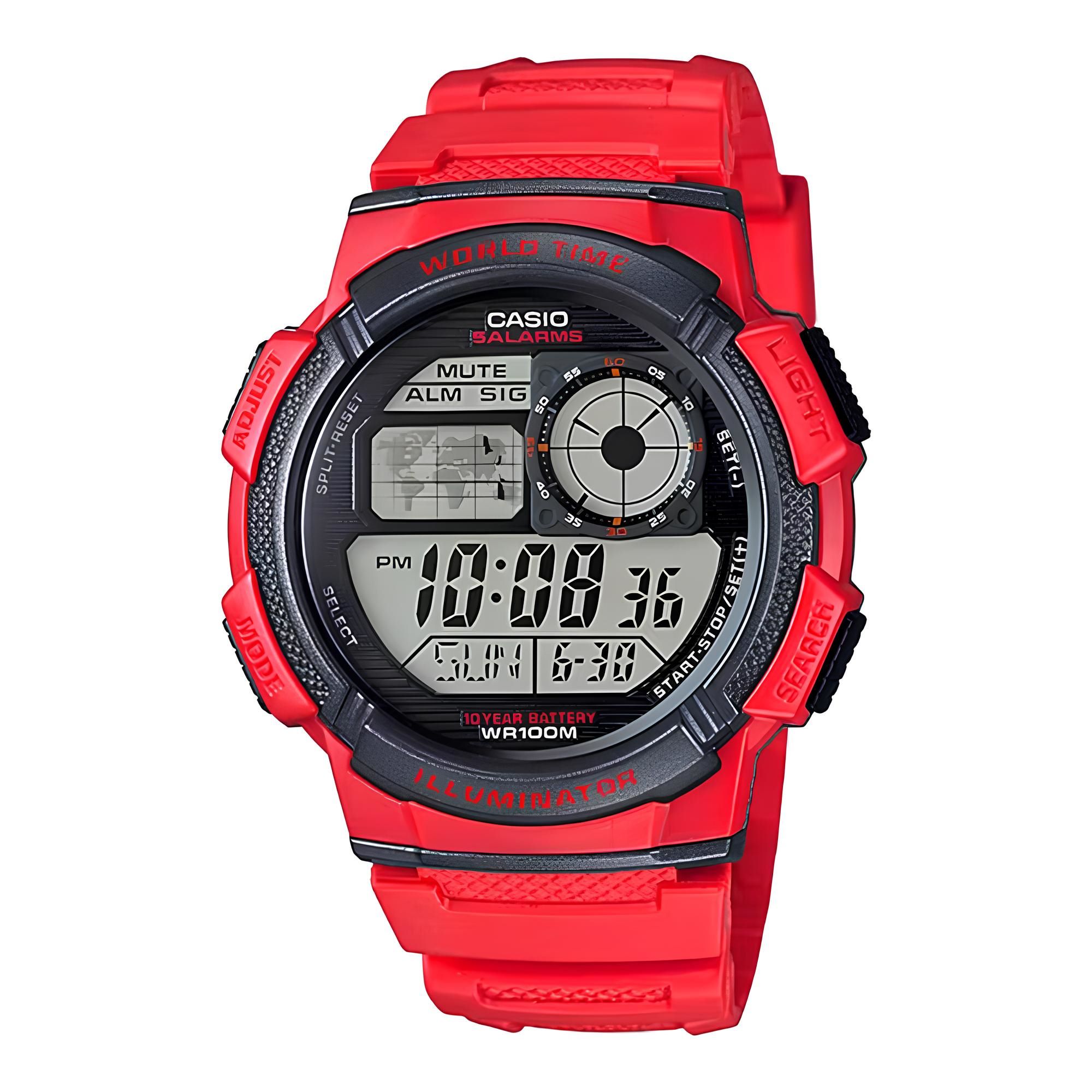 RELOJ AE-1000W-4AV HOMBRE DIGITAL RESINA - 1