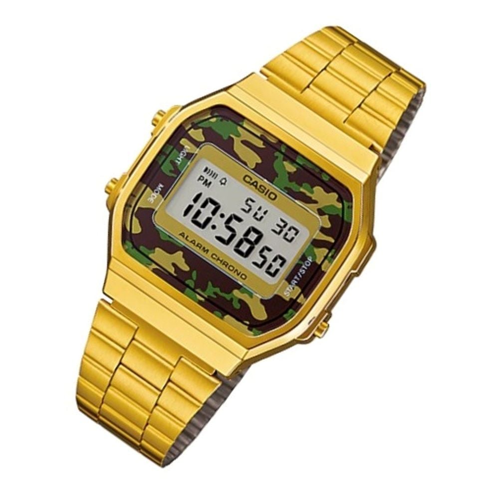 RELOJ A-168WEGC-3 VINTAGE DIGITAL METAL - 3