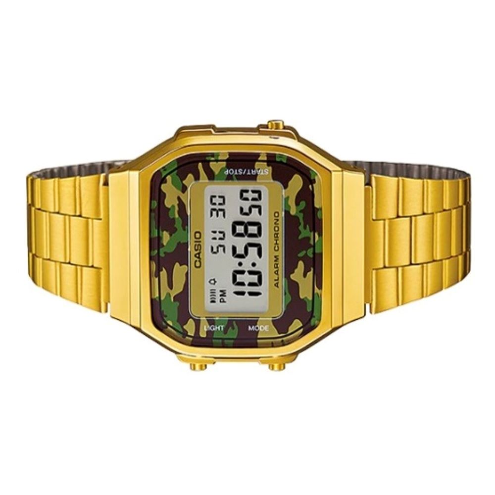 RELOJ A-168WEGC-3 VINTAGE DIGITAL METAL - 4