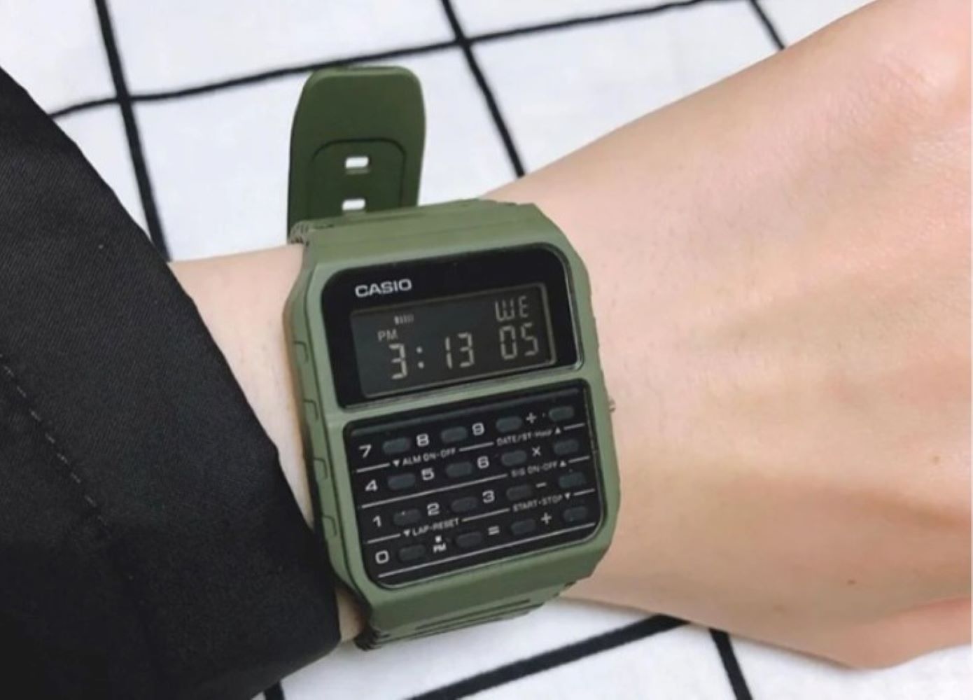 RELOJ CA-53WF-3B HOMBRE DIGITAL RESINA - 5