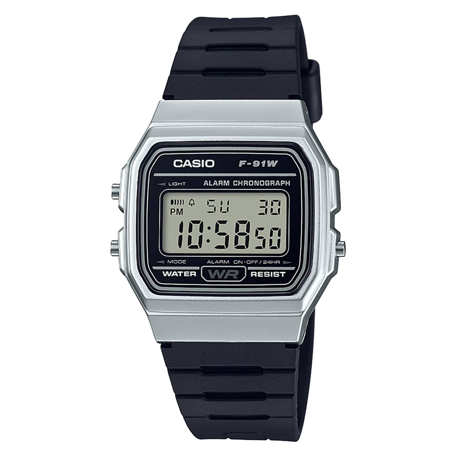 RELOJ F-91WM-1B DIGITAL RESINA - 1