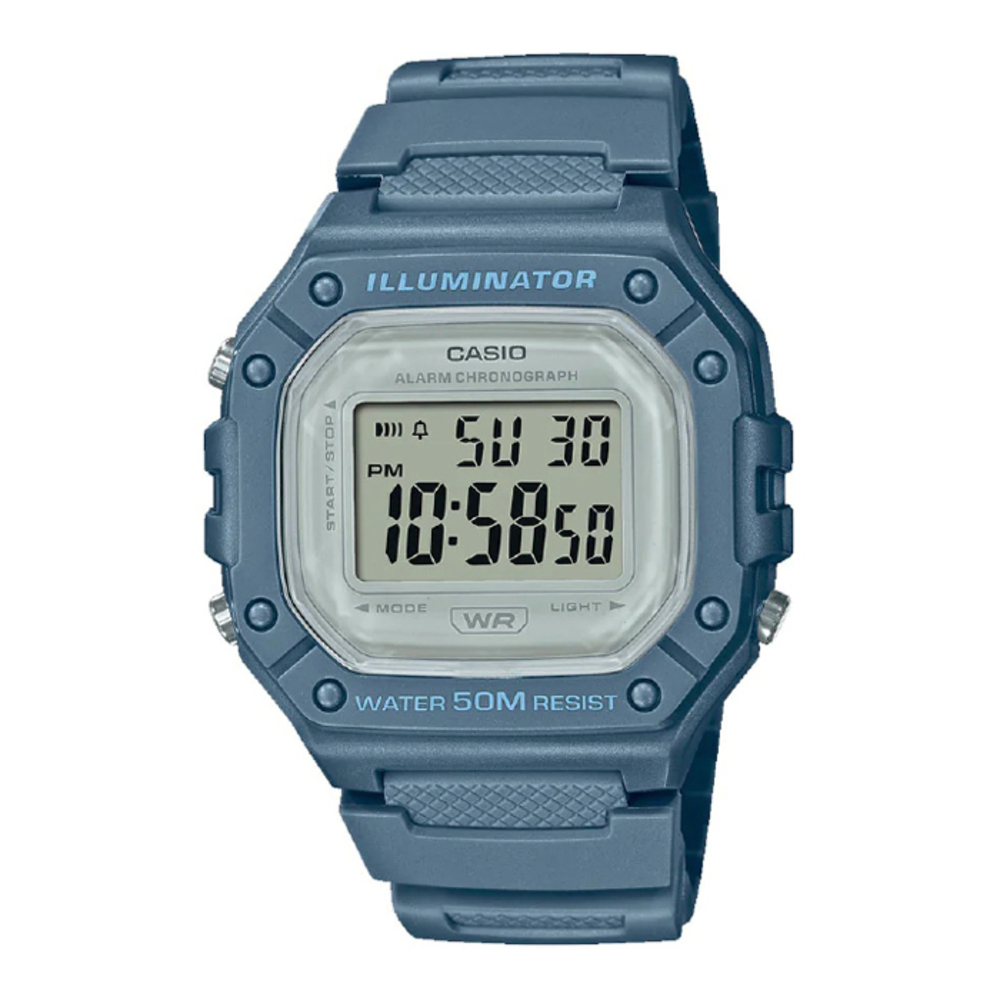 RELOJ W-218HC-2AV HOMBRE DIGITAL RESINA - 1
