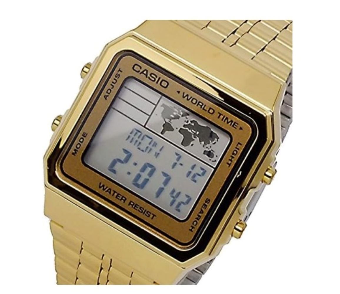 RELOJ A-500WGA-9 HOMBRE DIGITAL METAL - 5