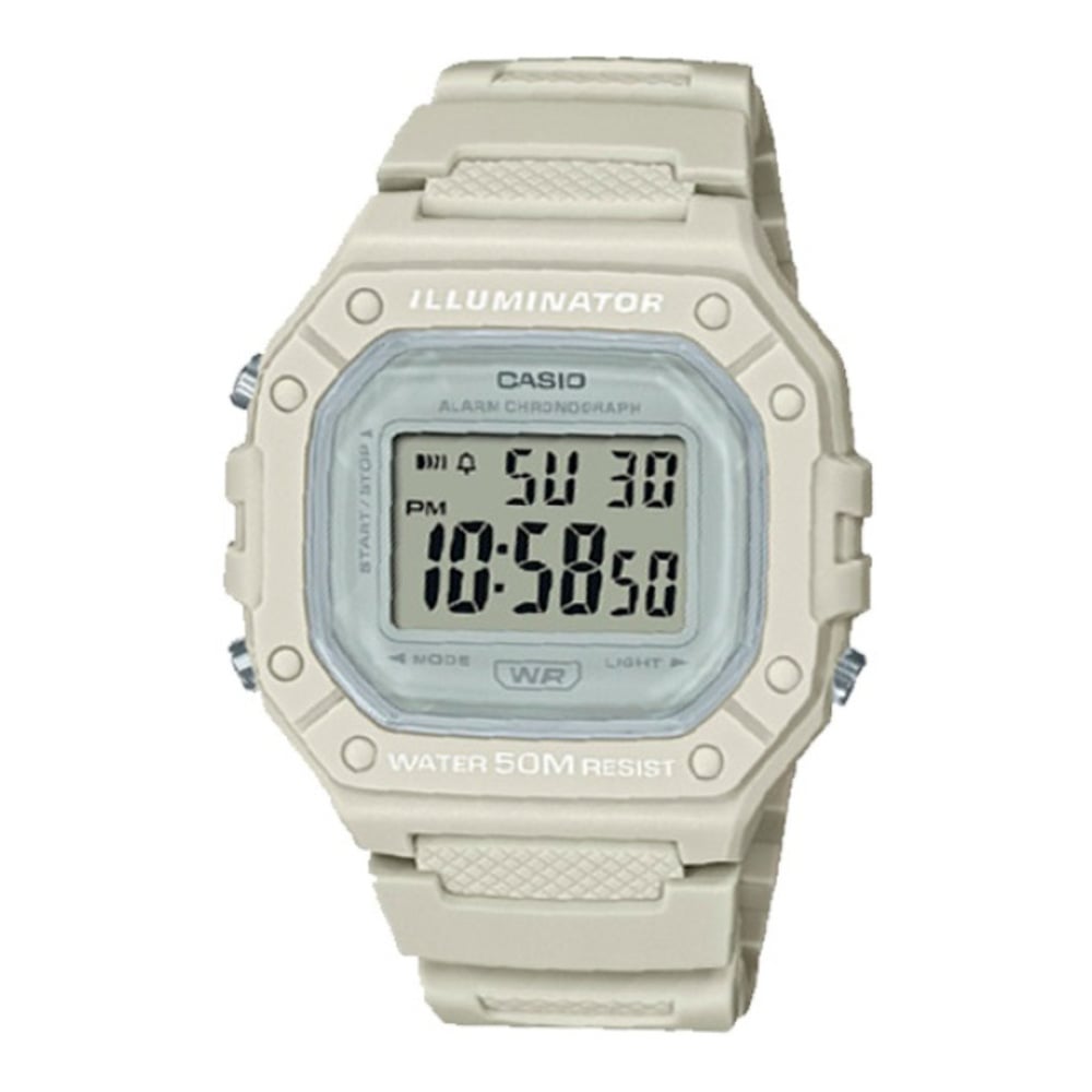 RELOJ W-218HC-8AV HOMBRE DIGITAL RESINA - 1