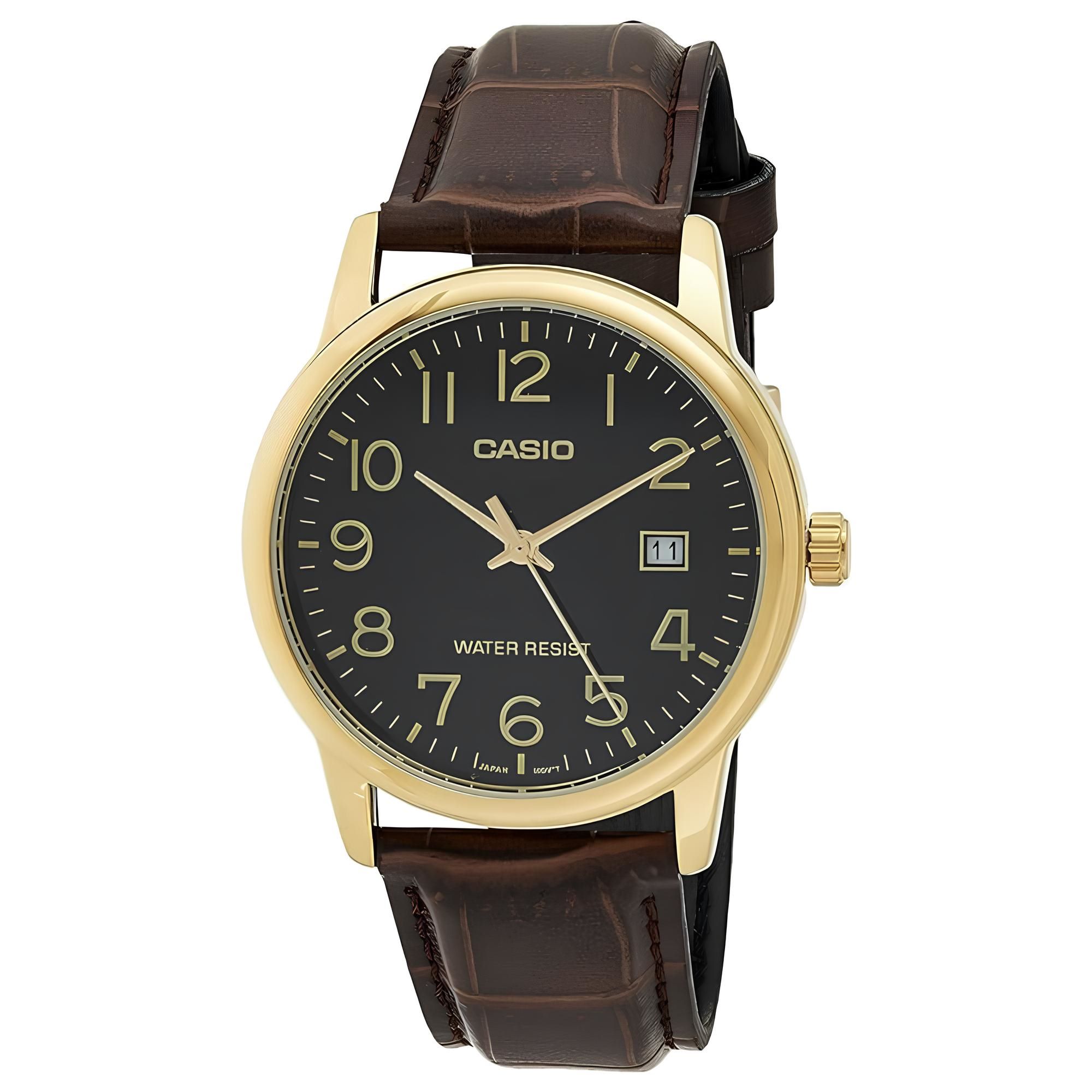 RELOJ MTP-V002GL-1B HOMBRE ANALOGO CUERO - 1