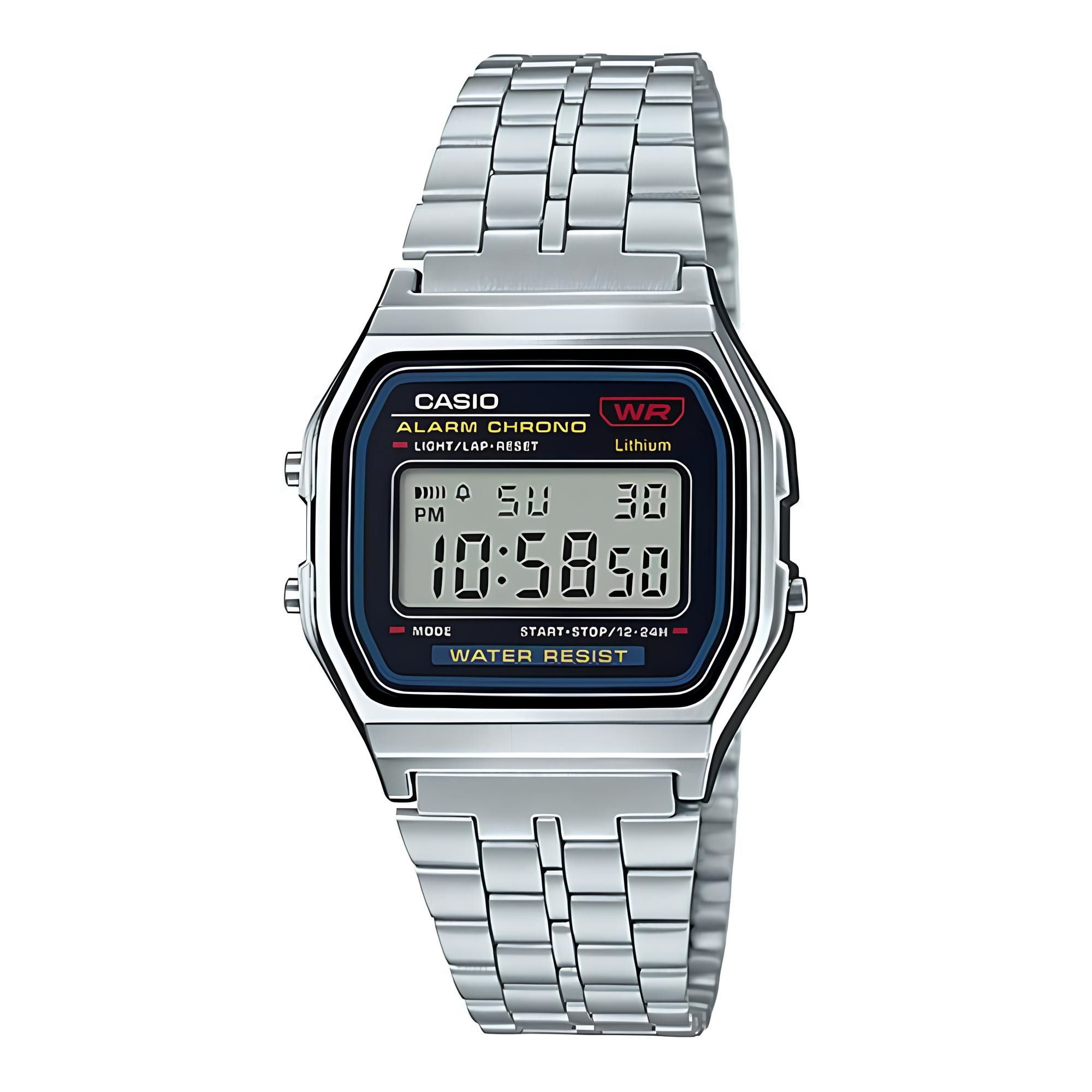 RELOJ A-159WA-1 VINTAGE DIGITAL METAL - 1