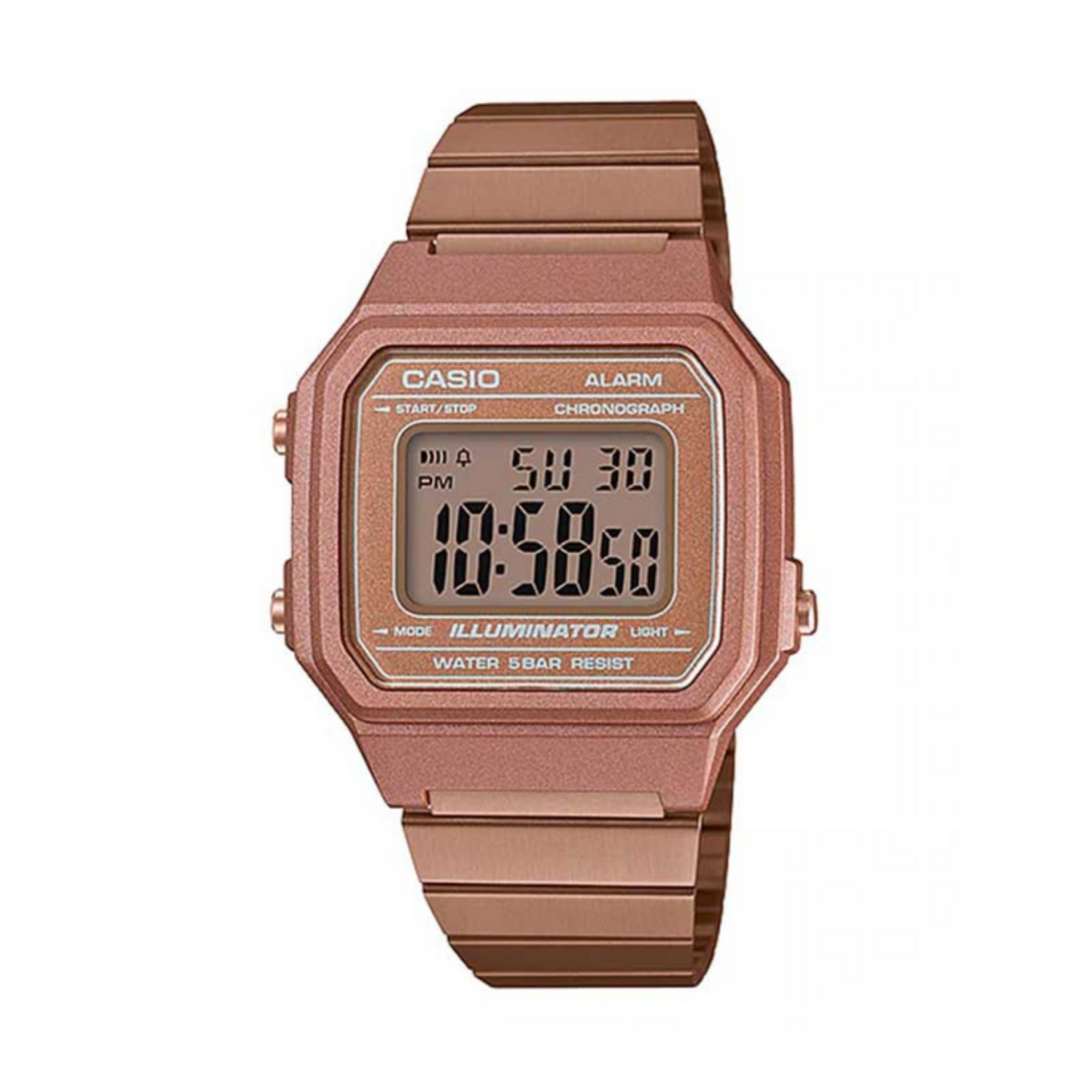 RELOJ B-650WC-5A VINTAGE DIGITAL METAL - 1