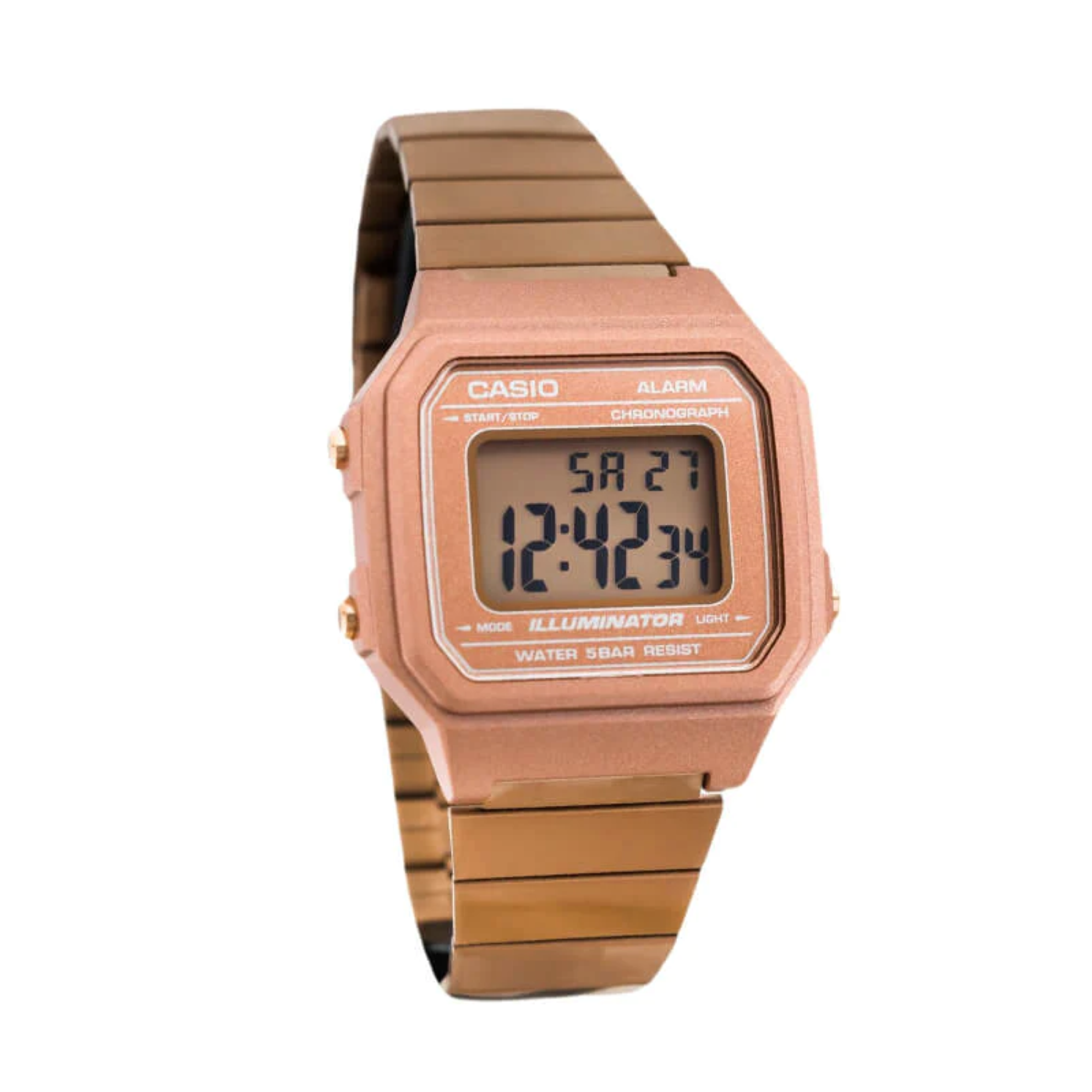 RELOJ B-650WC-5A VINTAGE DIGITAL METAL - 3