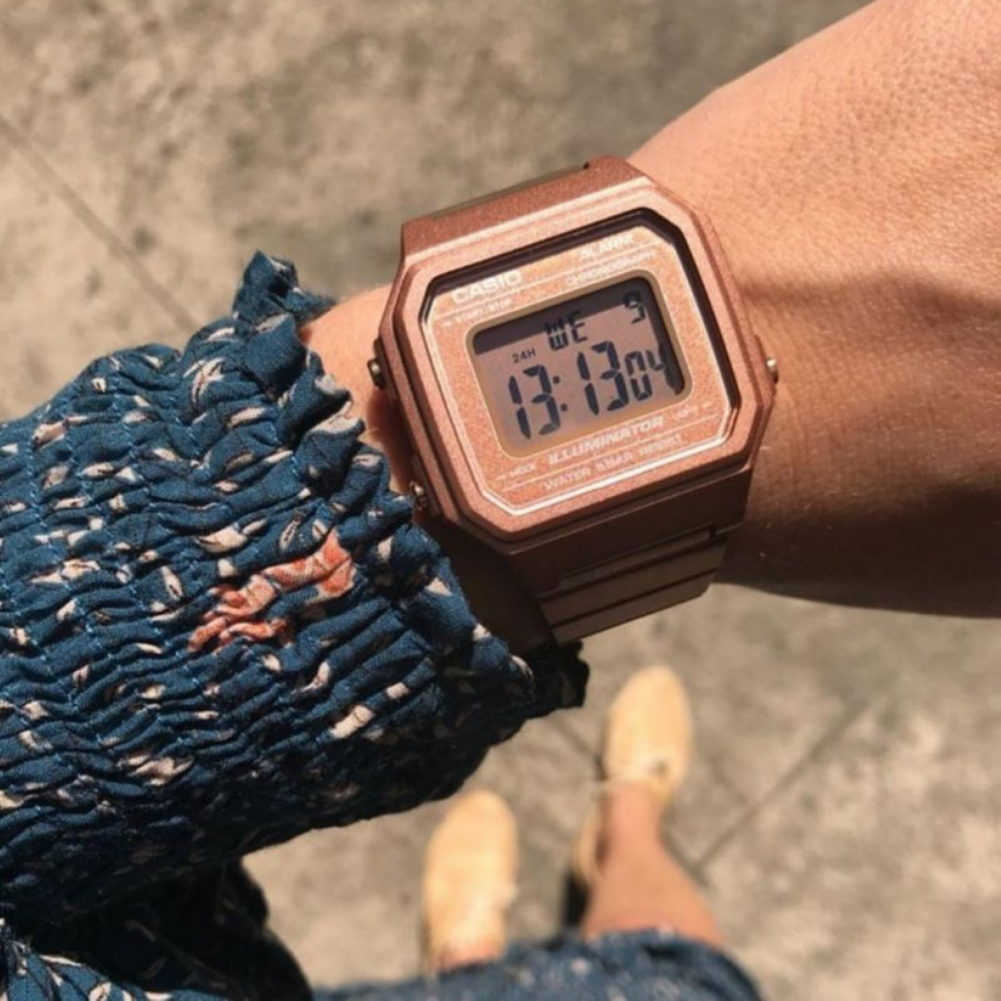 RELOJ B-650WC-5A VINTAGE DIGITAL METAL - 5
