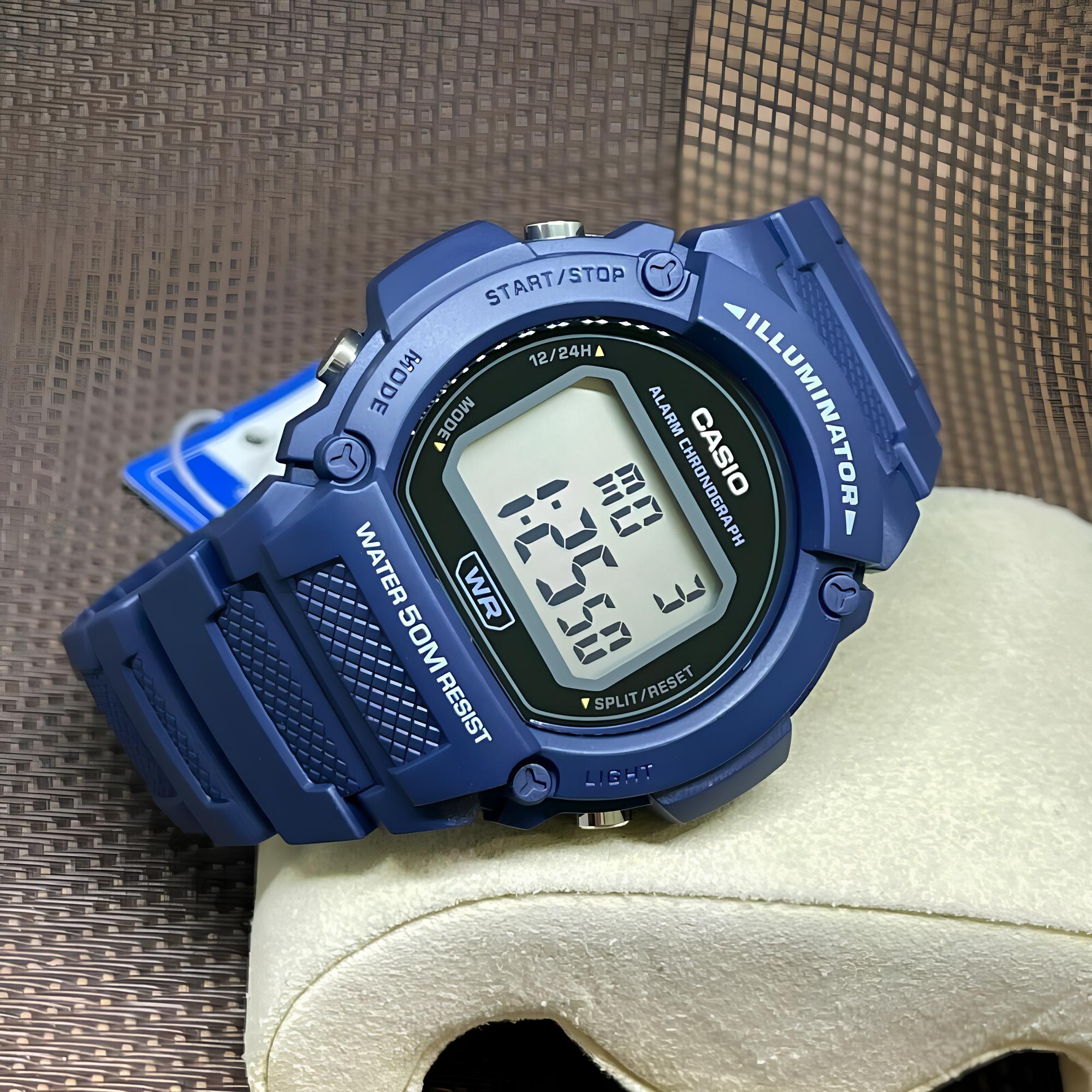 RELOJ W-219H-2AV HOMBRE DIGITAL RESINA - 2