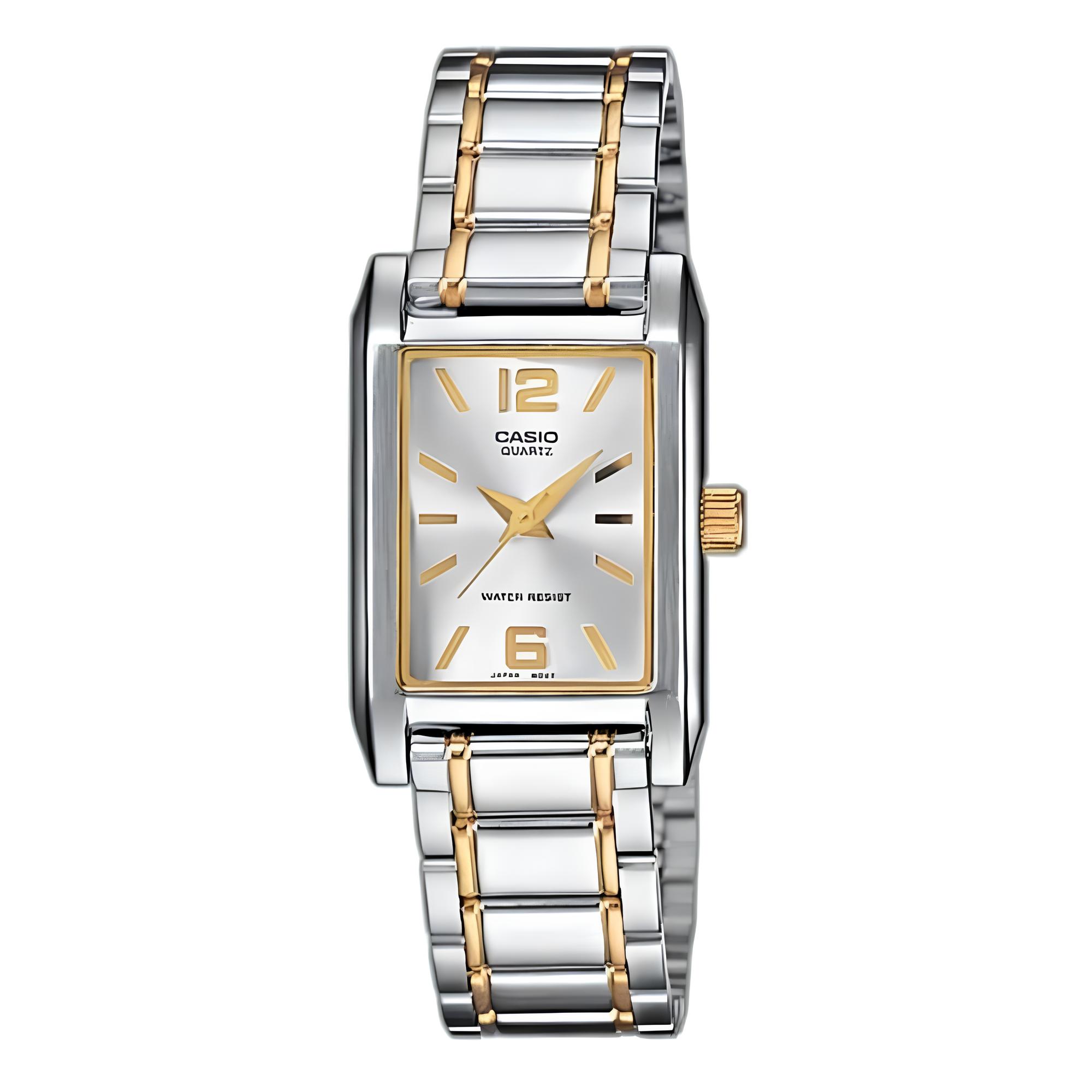 RELOJ LTP-1235SG-7A MUJER ANALOGO METAL - 3