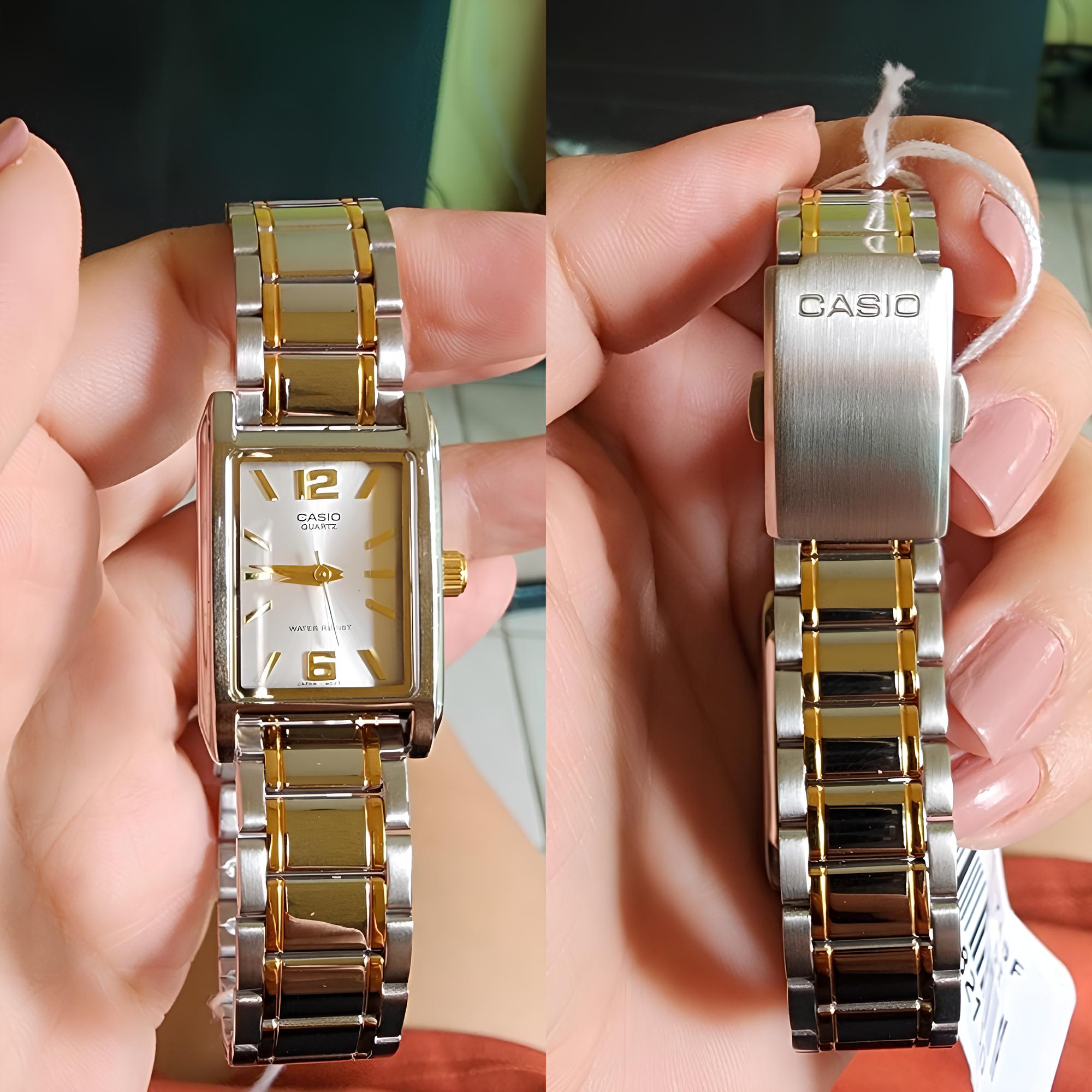 RELOJ LTP-1235SG-7A MUJER ANALOGO METAL - 4