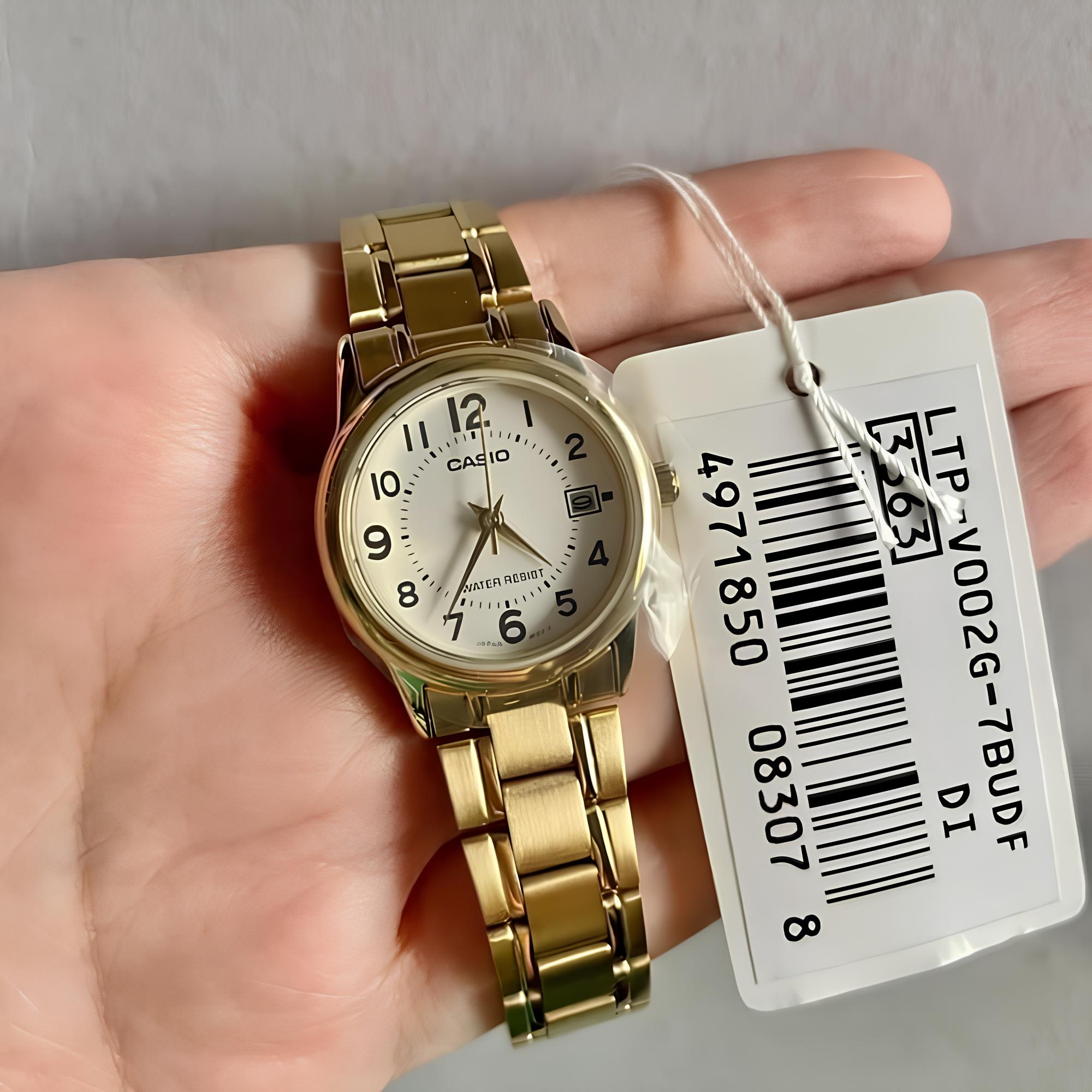 RELOJ LTP-V002G-7B MUJER ANALOGO METAL - 3