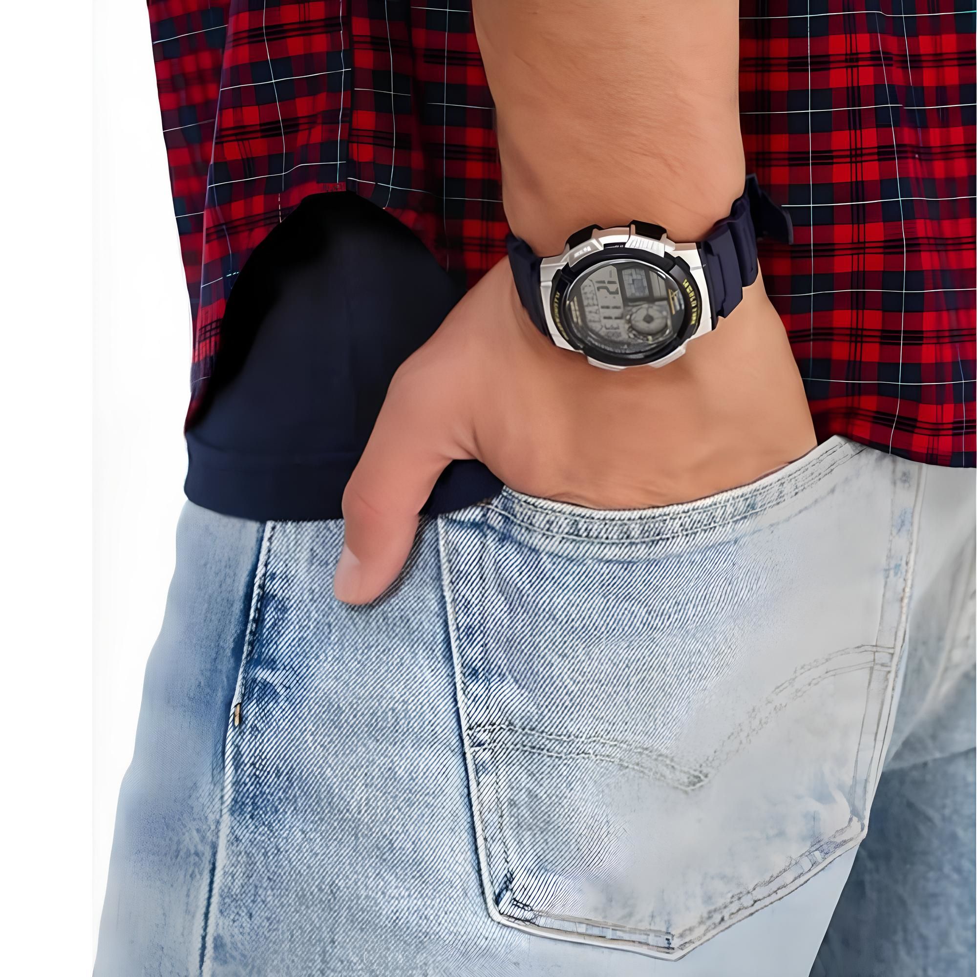 RELOJ AE-1000W-2AV HOMBRE DIGITAL RESINA - 3