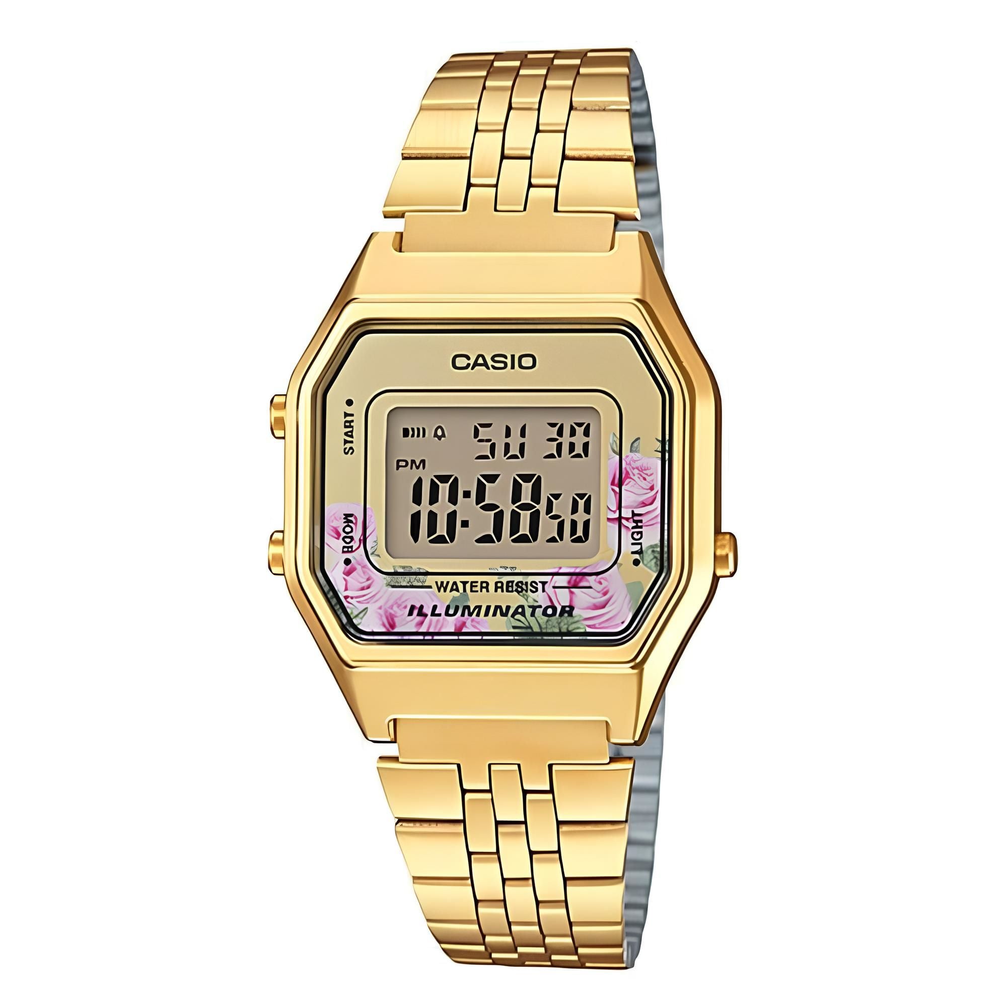RELOJ LA-680WGA-4C VINTAGE DIGITAL METAL - 1