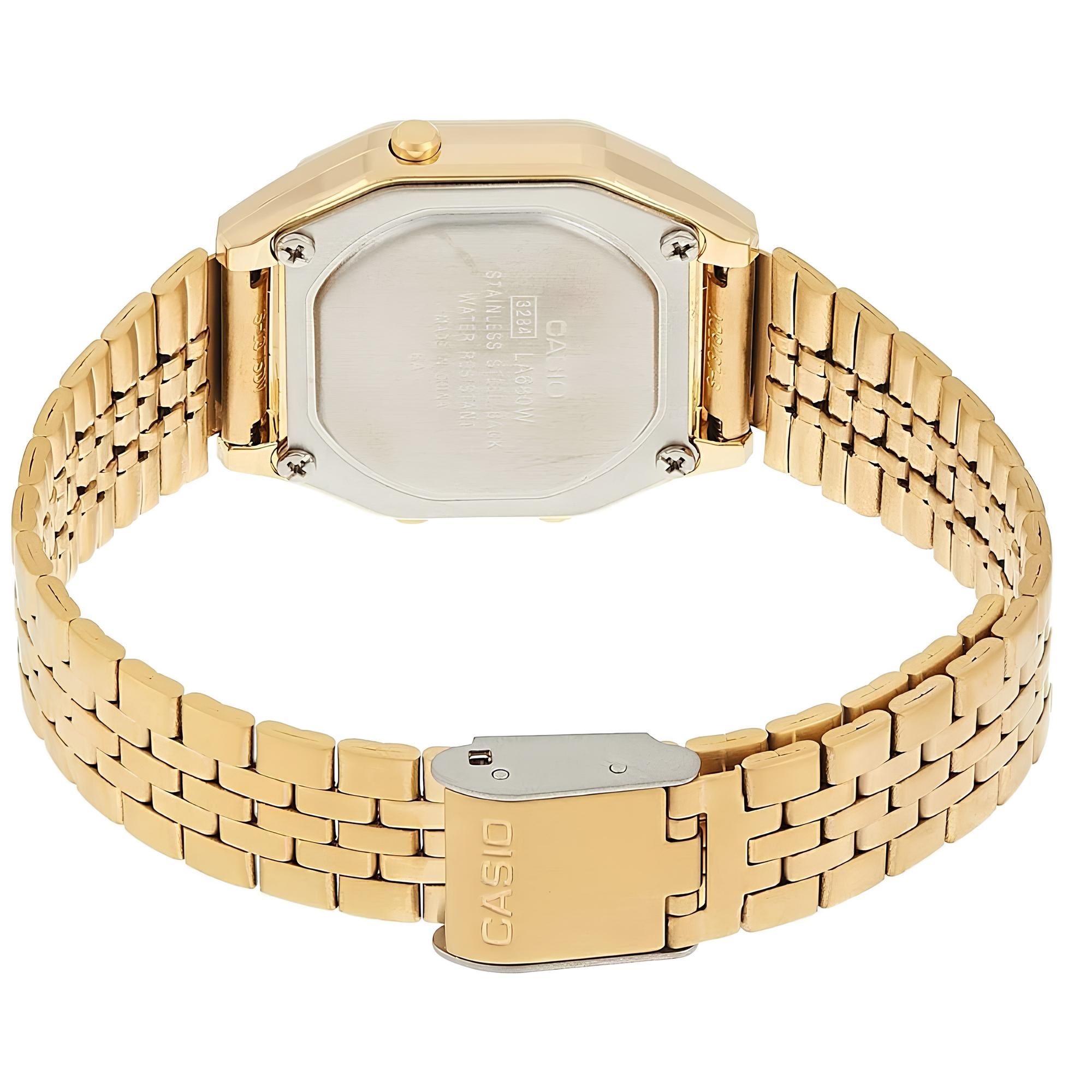 RELOJ LA-680WGA-4C VINTAGE DIGITAL METAL - 2