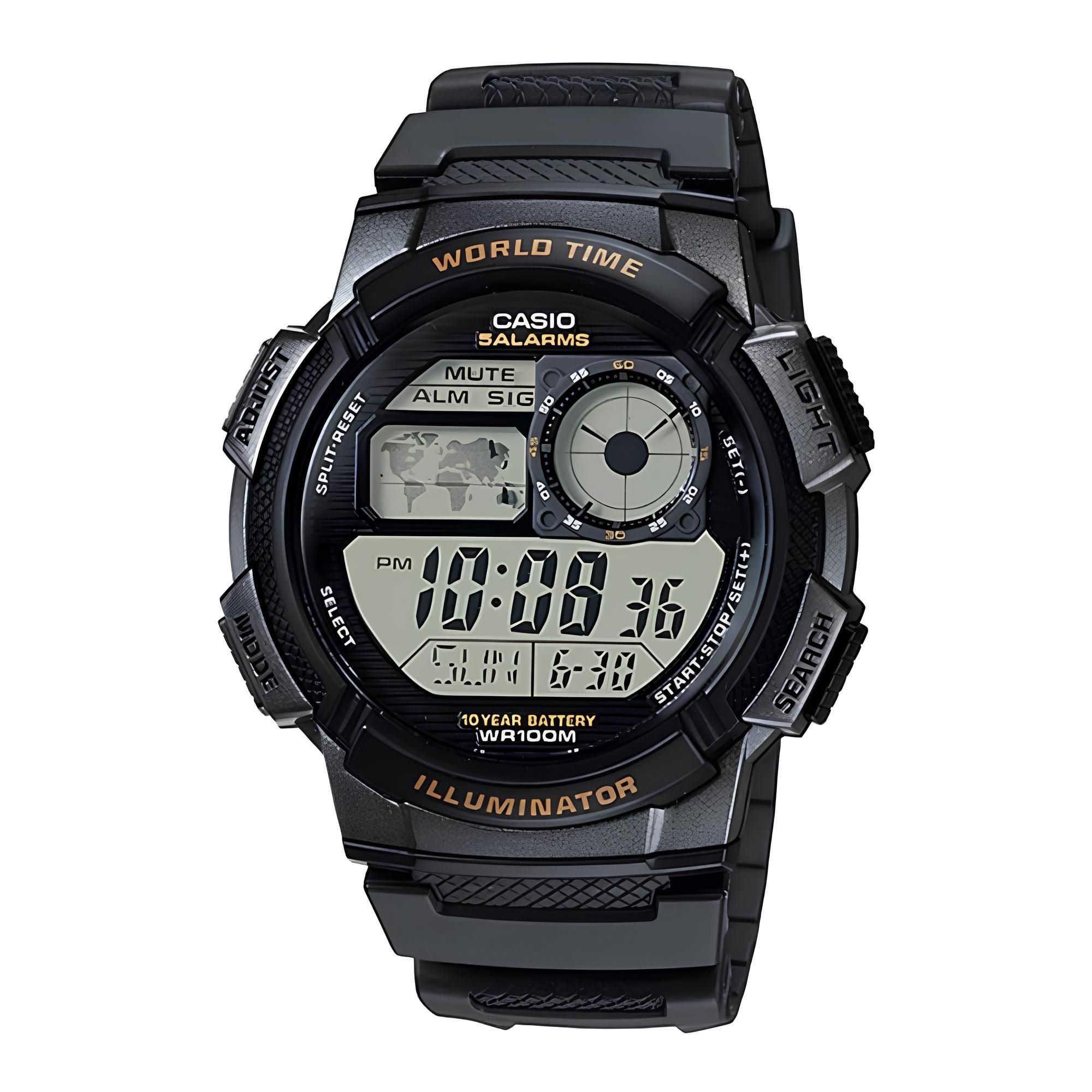 RELOJ AE-1000W-1AV HOMBRE DIGITAL RESINA - 1
