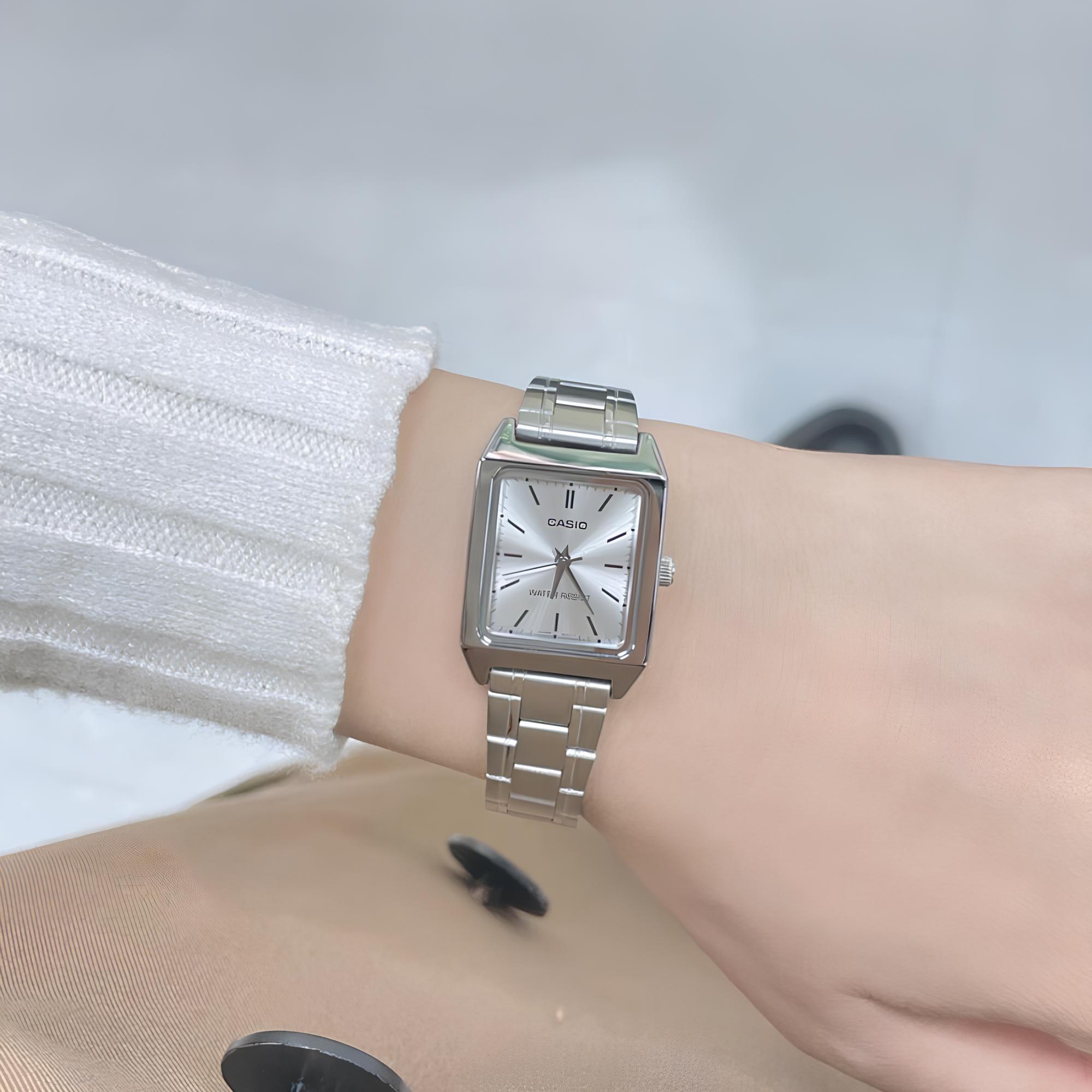 RELOJ LTP-V007D-7E MUJER ANALOGO METAL C - 4
